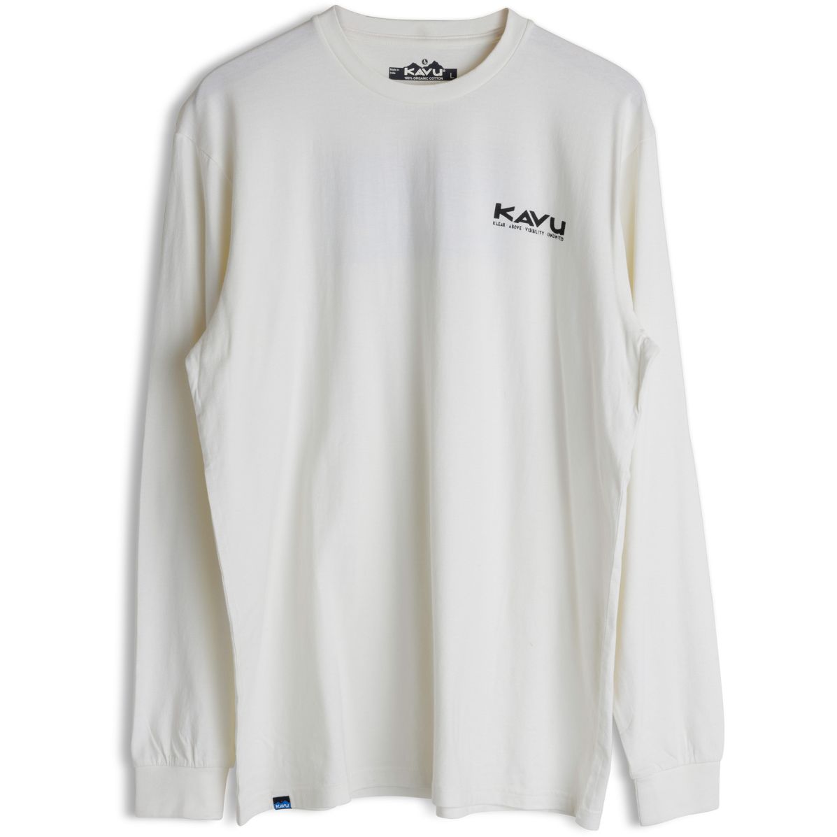 Produktbild von KAVU Etch Art Langarm Shirt Herren - Off White