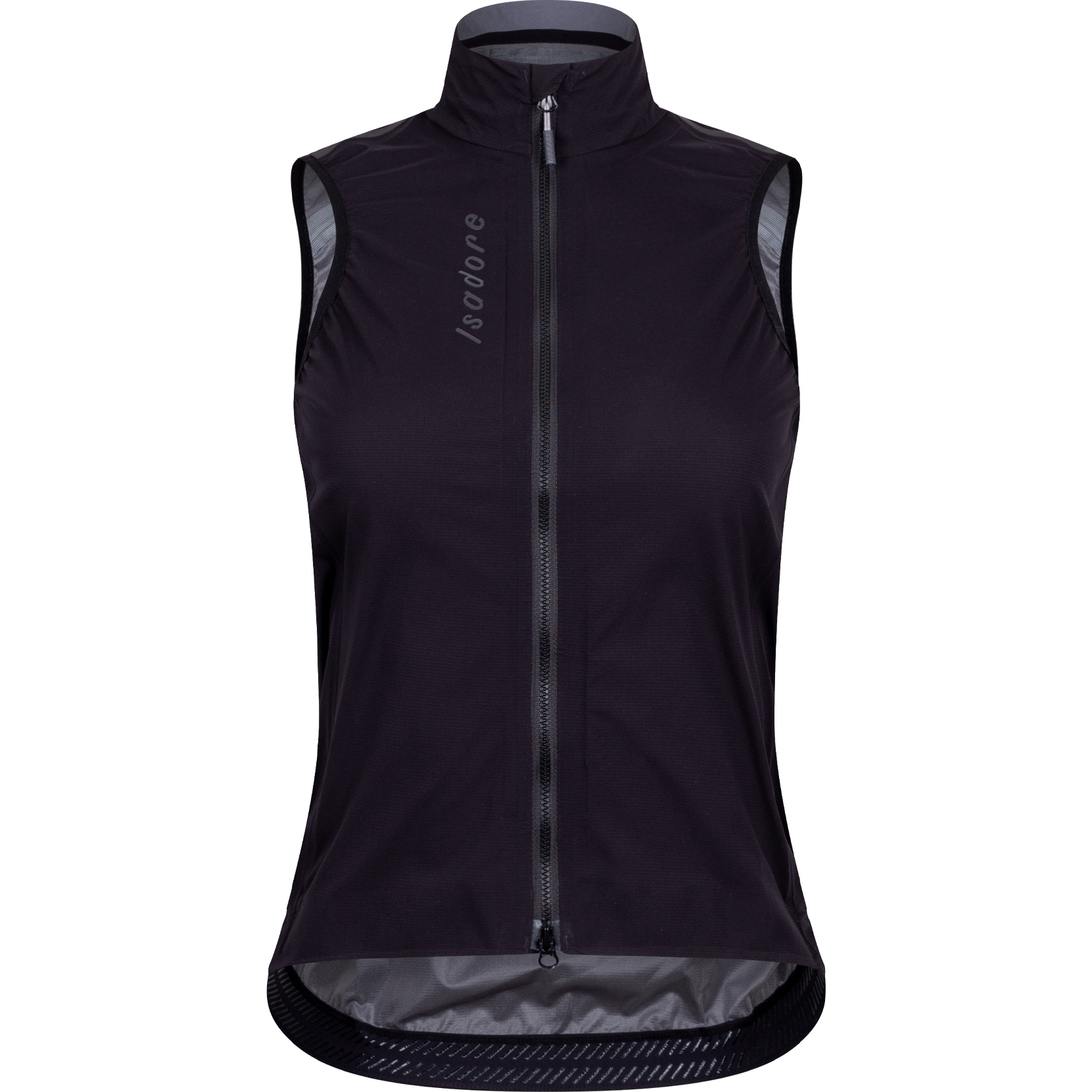 Picture of Isadore Signature Rain Cycling Gilet Women - Anthracite