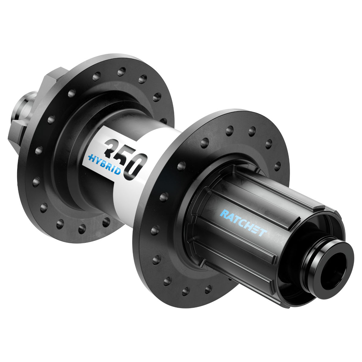 Picture of DT Swiss 350 Hybrid Rear Hub - 6-Bolt | 12x148mm Boost - Shimano HG
