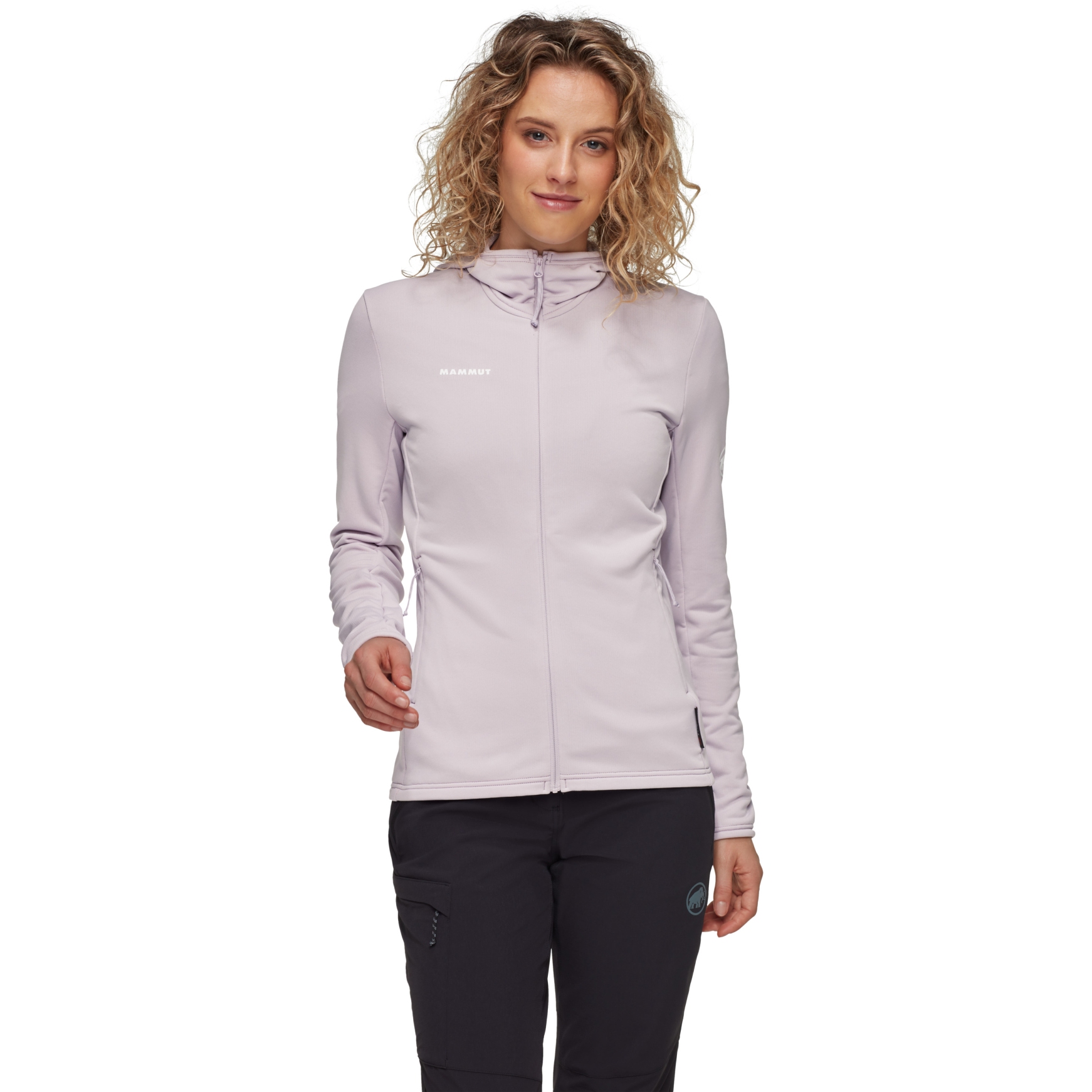 Produktbild von Mammut Aconcagua Light Midlayer Kapuzenjacke Damen - alpine calamint