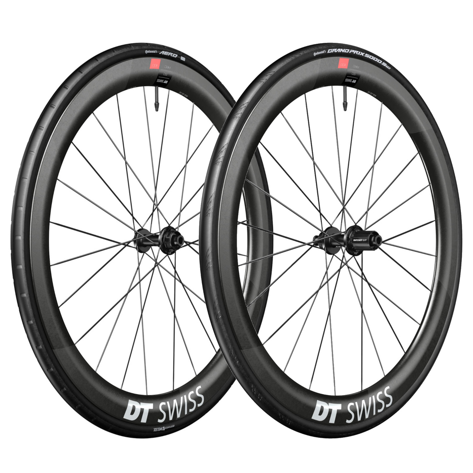 DT Swiss | Continental WTS Wheel System - ARC 1100 DICUT 50