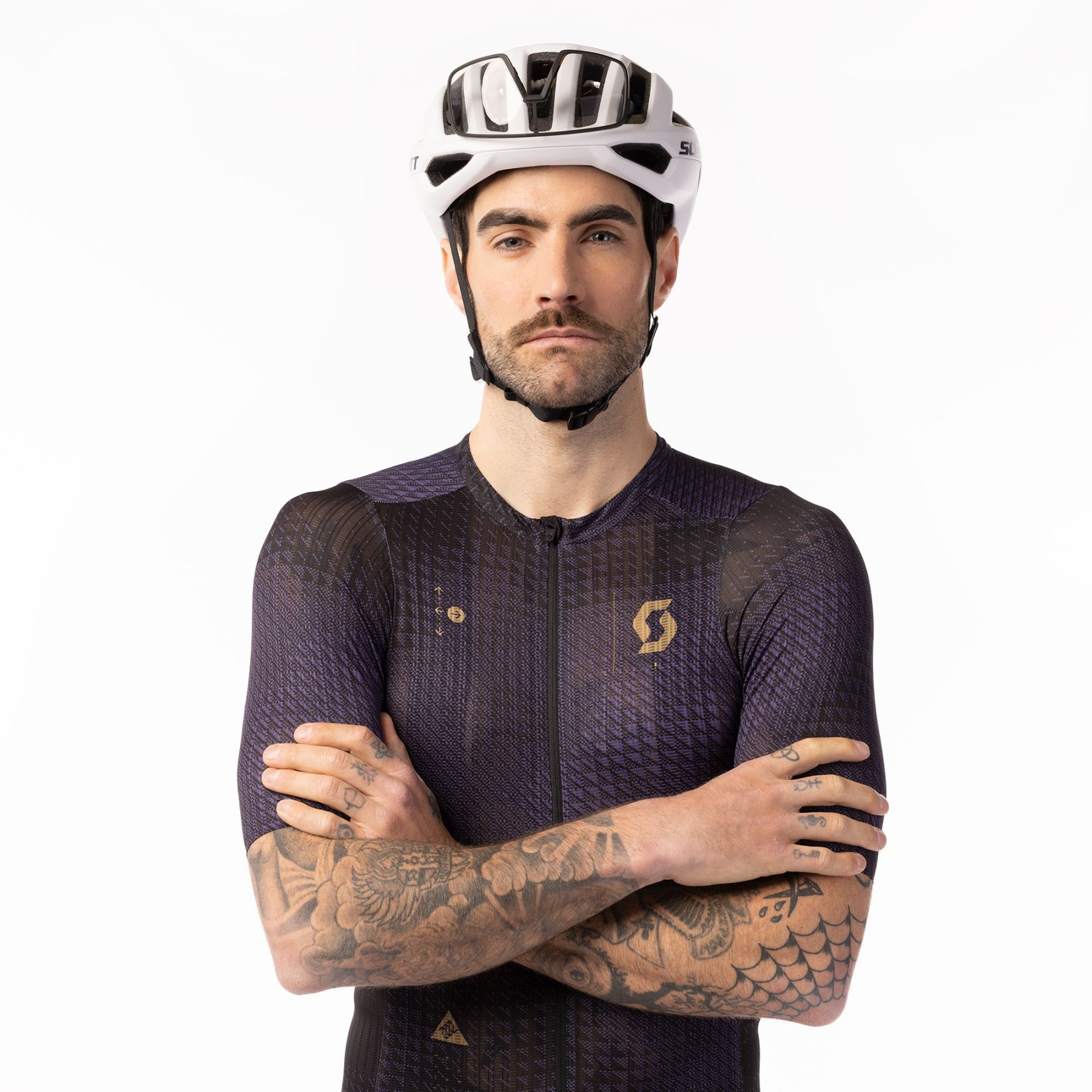 SCOTT Ultd. SL Short Sleeve Jersey Men - black/cyber purple