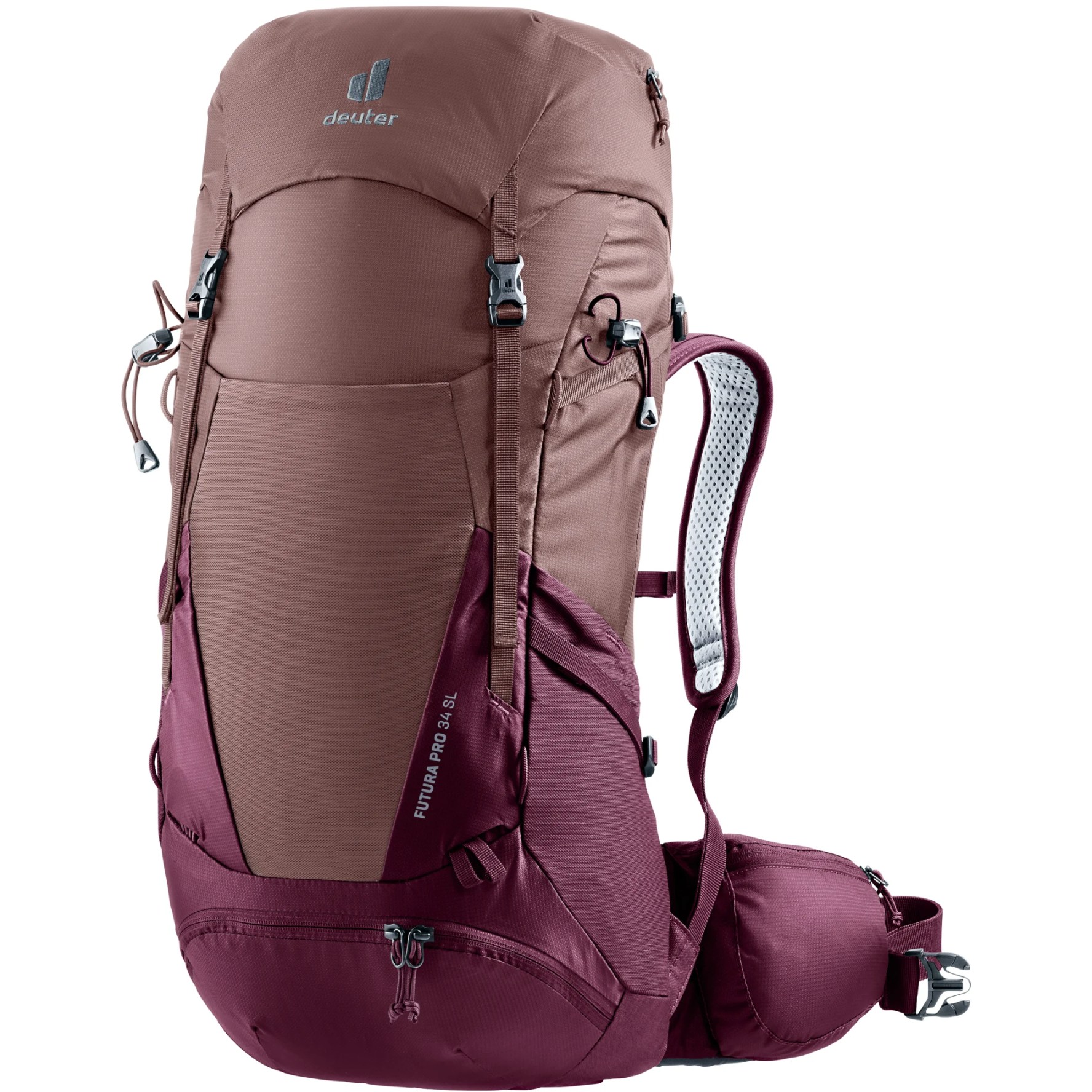 Bild von Deuter Futura Pro 34 SL Damenrucksack - ashrose-cassis
