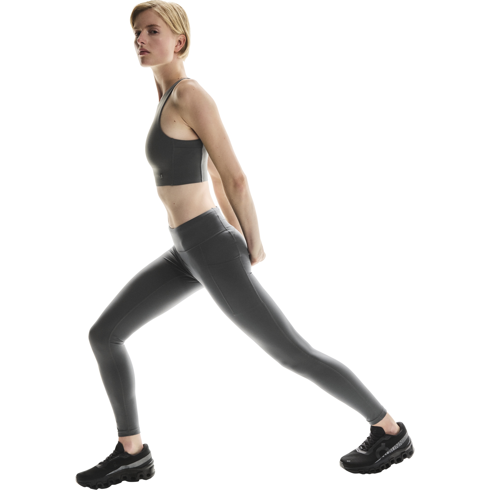 レッグウェア On Performance Tights Eclipse S Size On Performance Running Tights Women - Eclipse | BIKE24