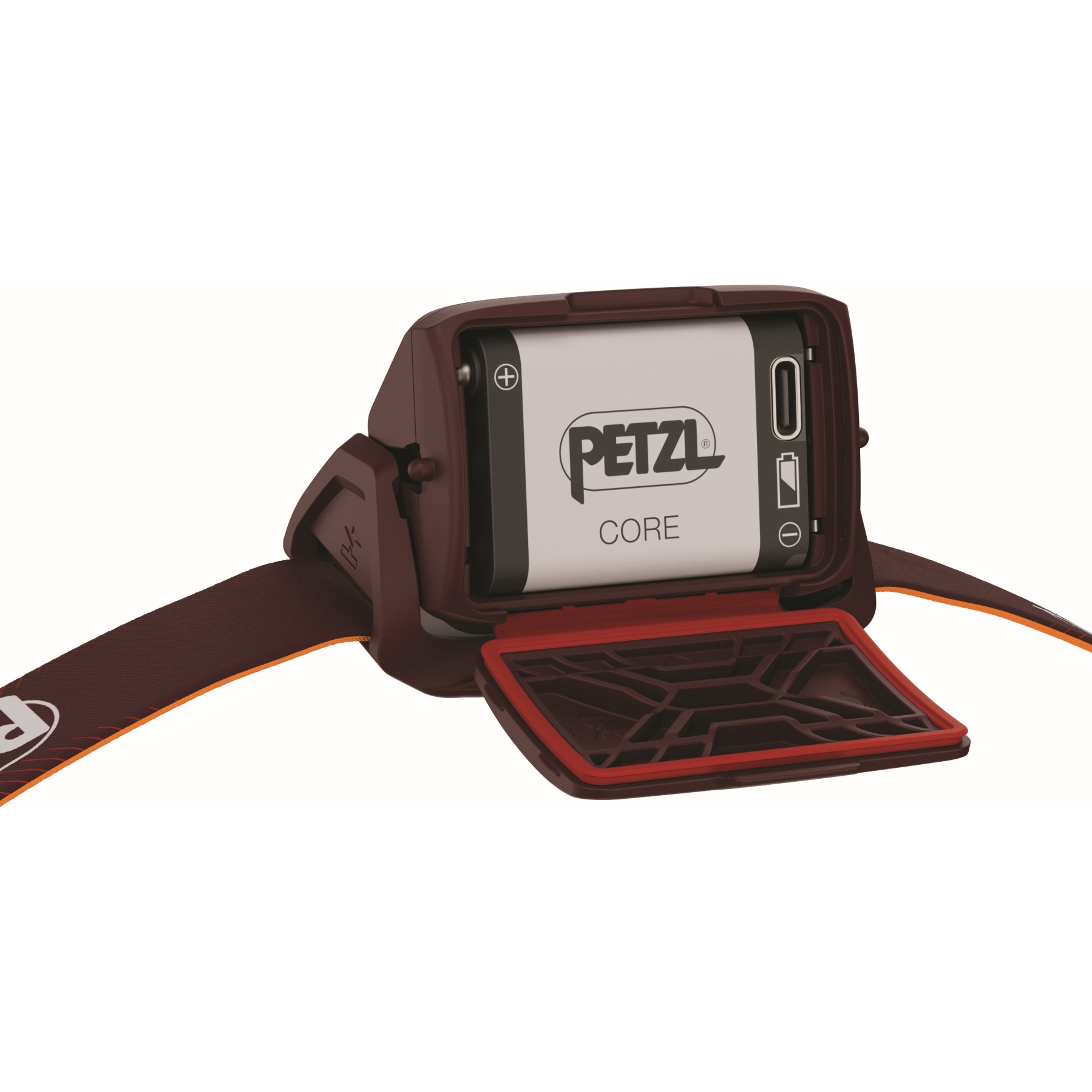 Petzl Actik Core 625 Headlamp - red | BIKE24