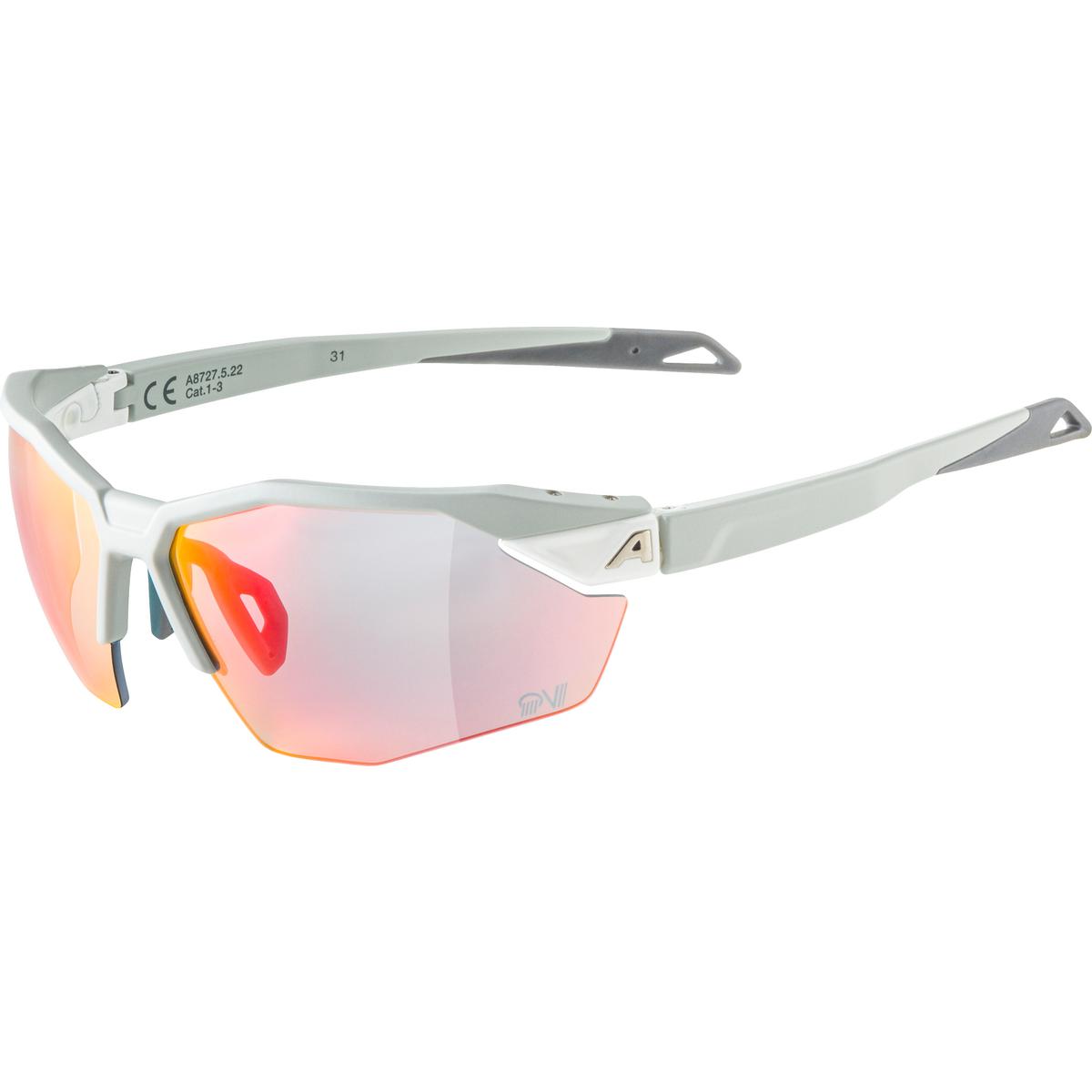 Produktbild von Alpina Twist Six S HR QV Brille - smoke-grey matt / rainbow mirror