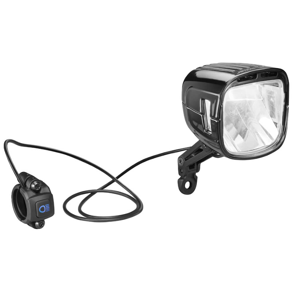 Productfoto van Busch + Müller Fietslamp Vooraan - LUMOTEC IQ-XL E Highbeam - 169U65TS-0B