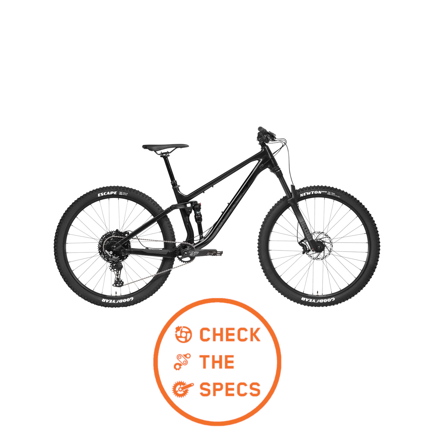 Productfoto van Norco Fluid FS A4 - 29&quot; Mountain Bike - 2023 - black A01