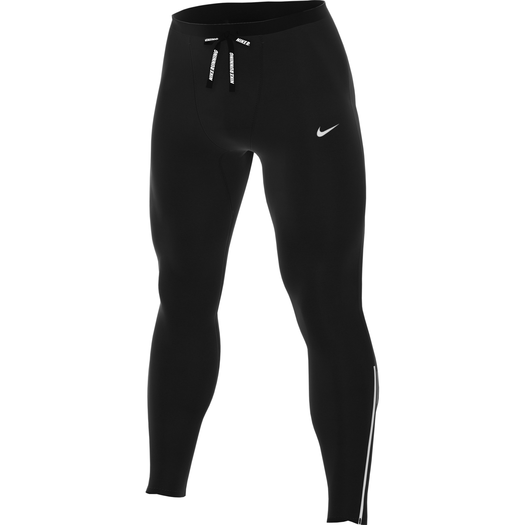 Photo produit de Nike Leggings de course Homme - Dri-FIT Essential - black/reflective silver CZ8830-010