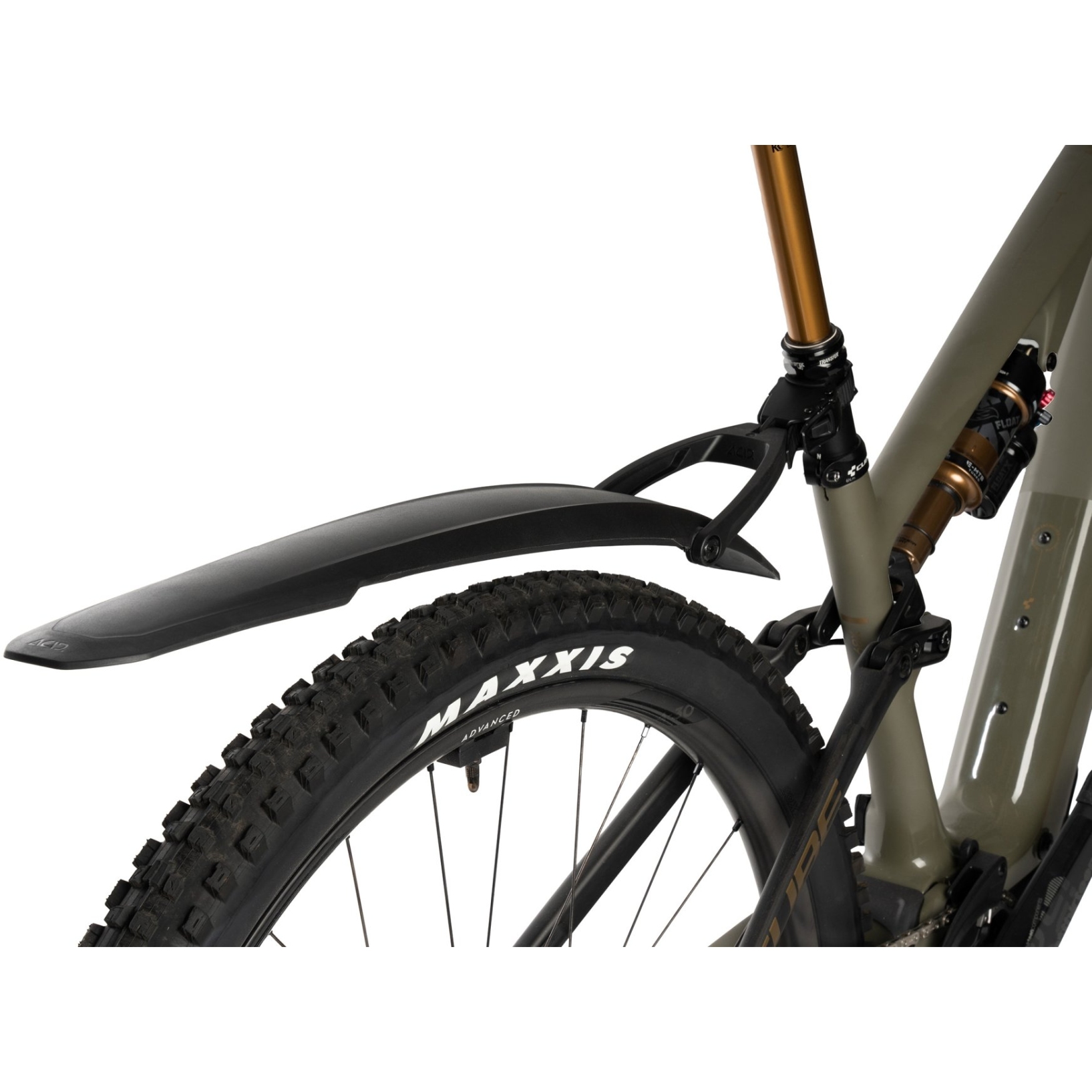 ACID Vane Pro Ratchet Fender Rear 27,5-29 Inches black´n´black