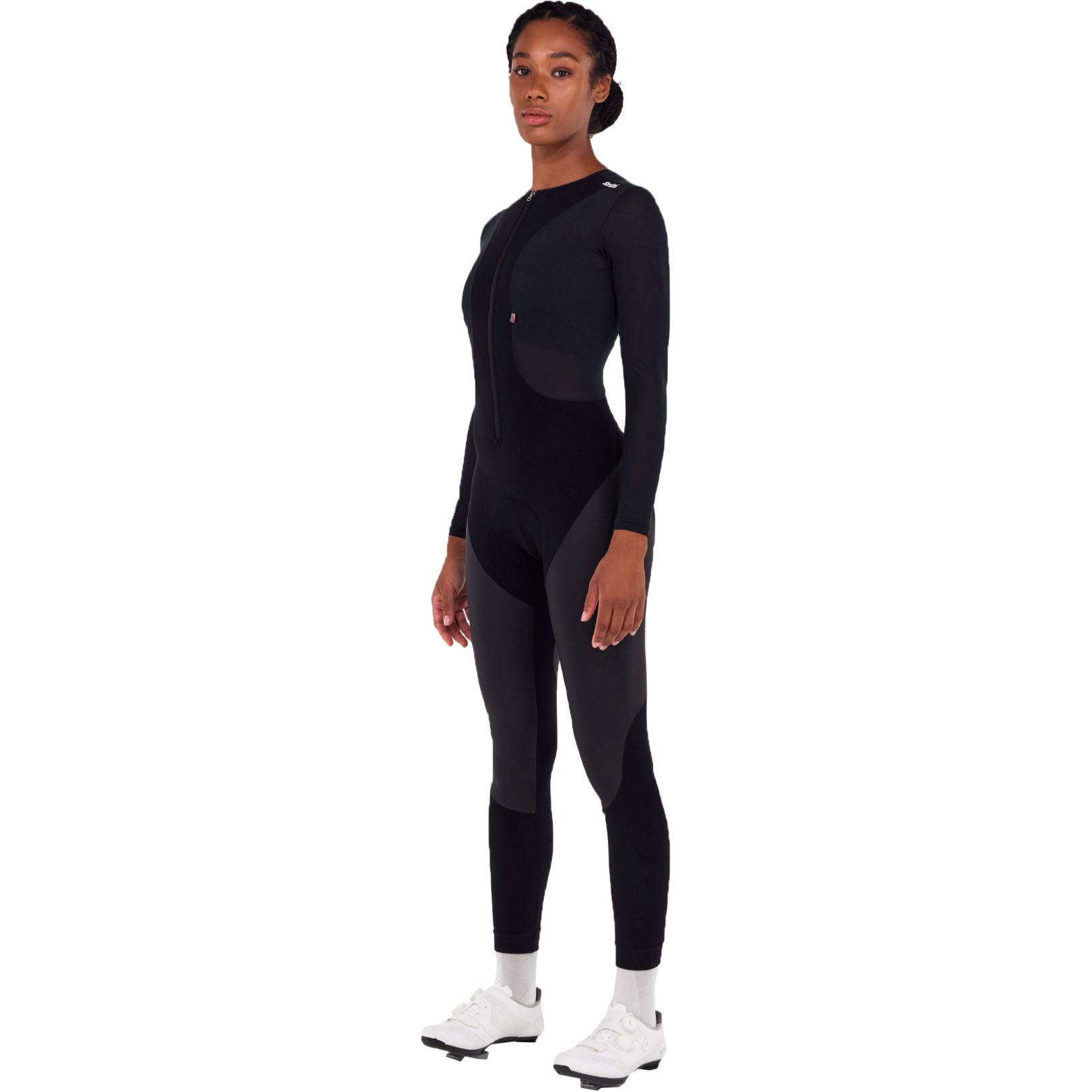 Santini Dry Bib Tights Women 5W1182C3WVEGADRY - black NE | BIKE24