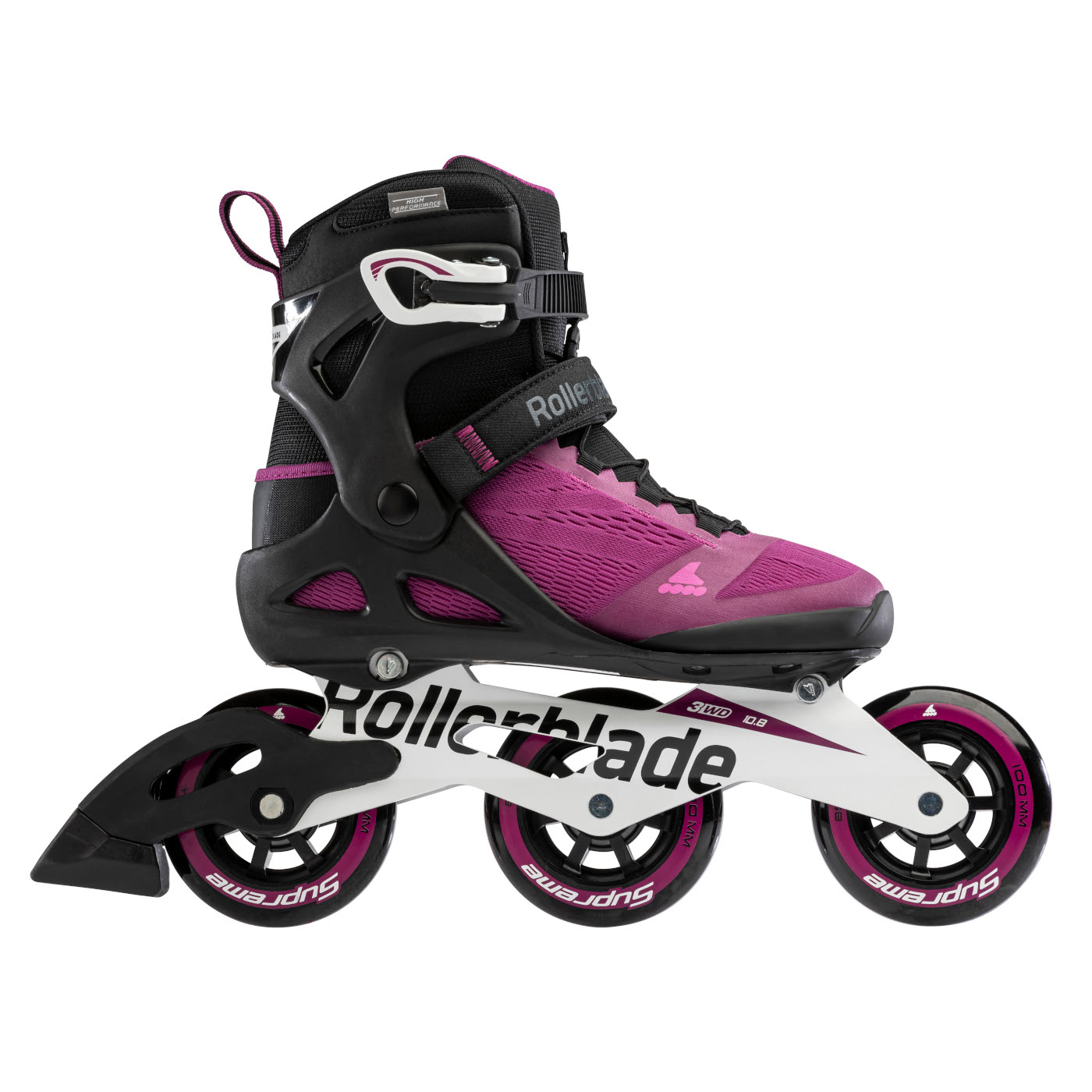 Produktbild von Rollerblade Macroblade 100 3WD W - Damen Fitness Inlineskates - violett/schwarz