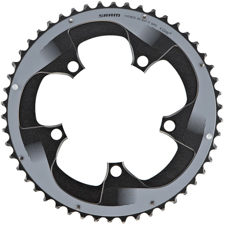 Image of SRAM X-Glide R Chainring Yaw 110mm for Force 22 11-speed - 50 Teeth