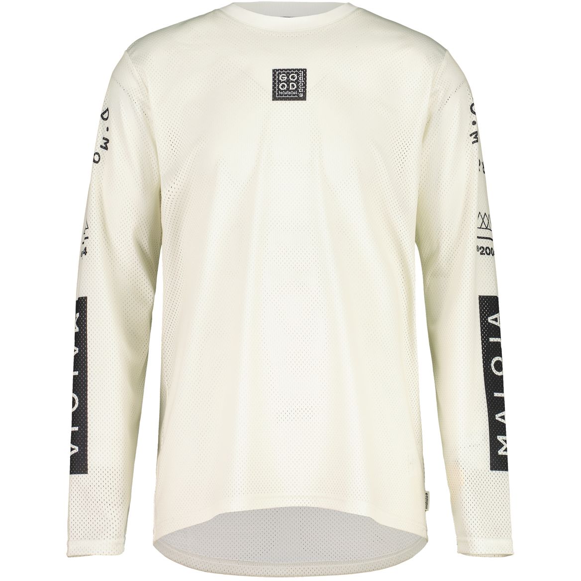 Maloja GwillimM. Dirt Langarmshirt Herren - glacier milk 8585 | BIKE24 