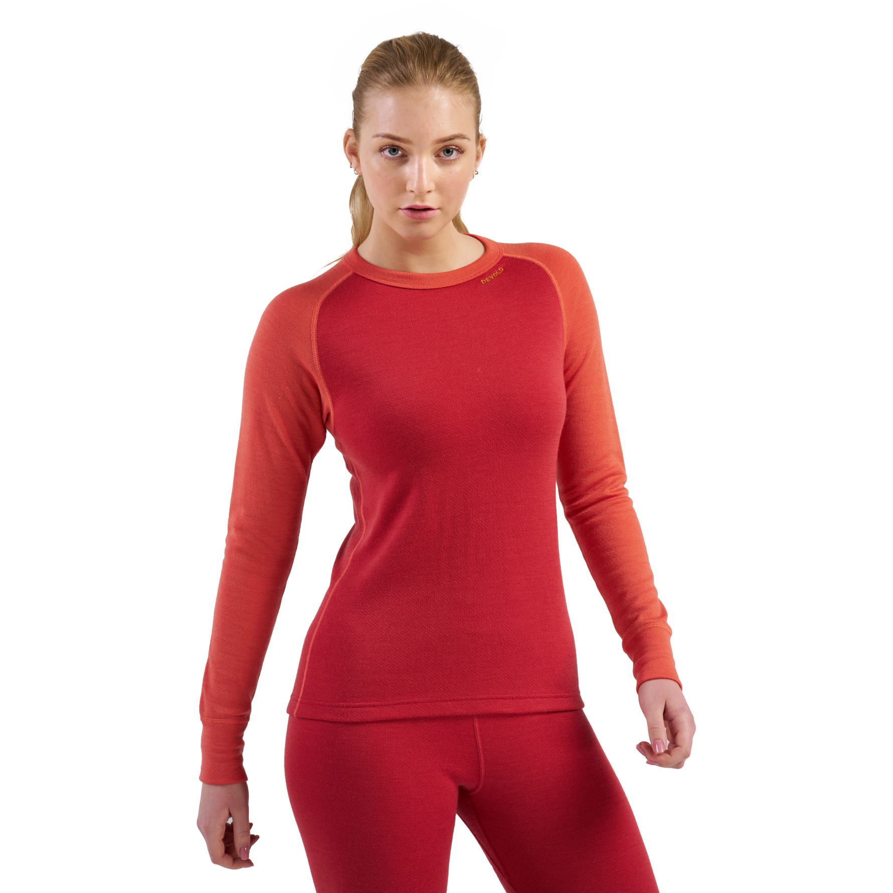 Image of Devold Expedition Merino 235 Shirt Women - 164 Beauty/Coral