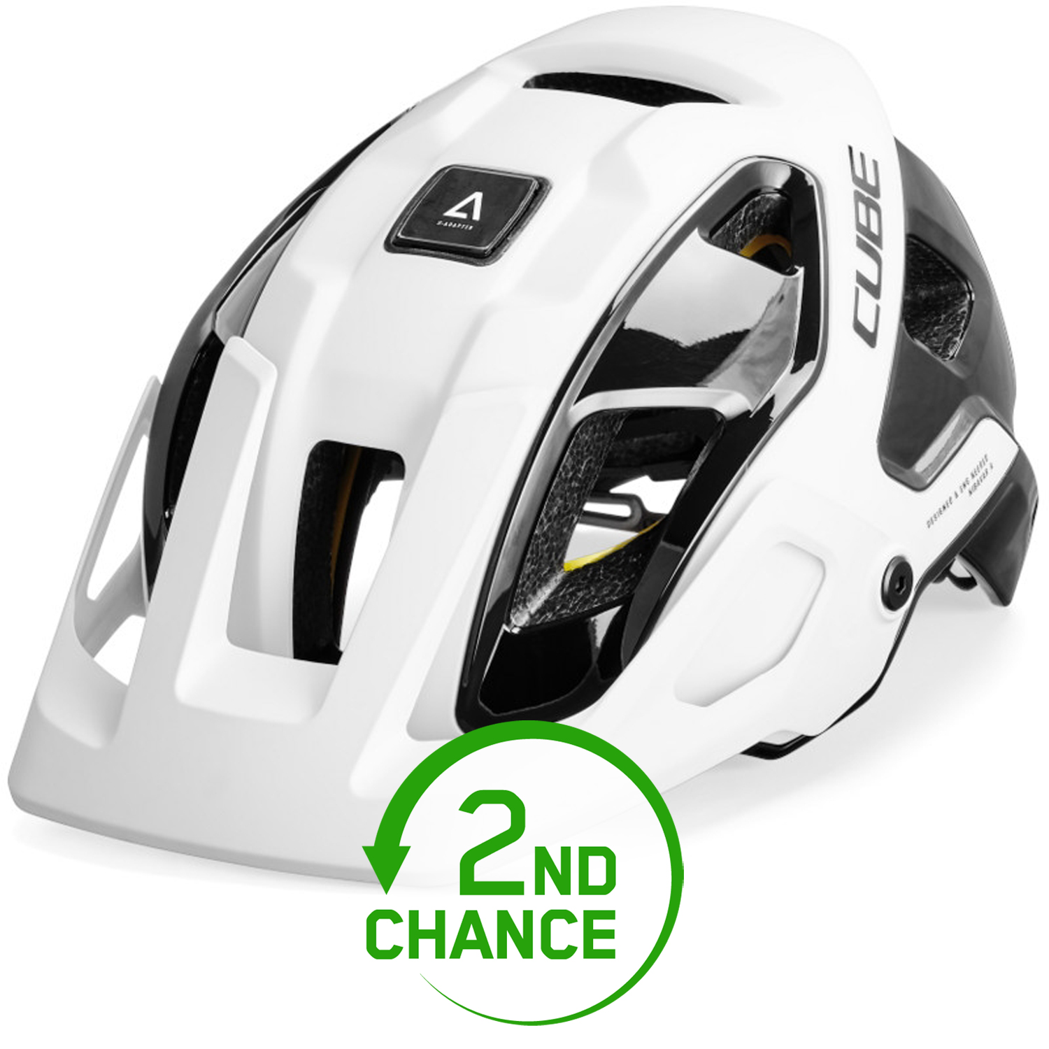 Picture of CUBE Strover MIPS Helmet - white´n´black - 2nd Choice
