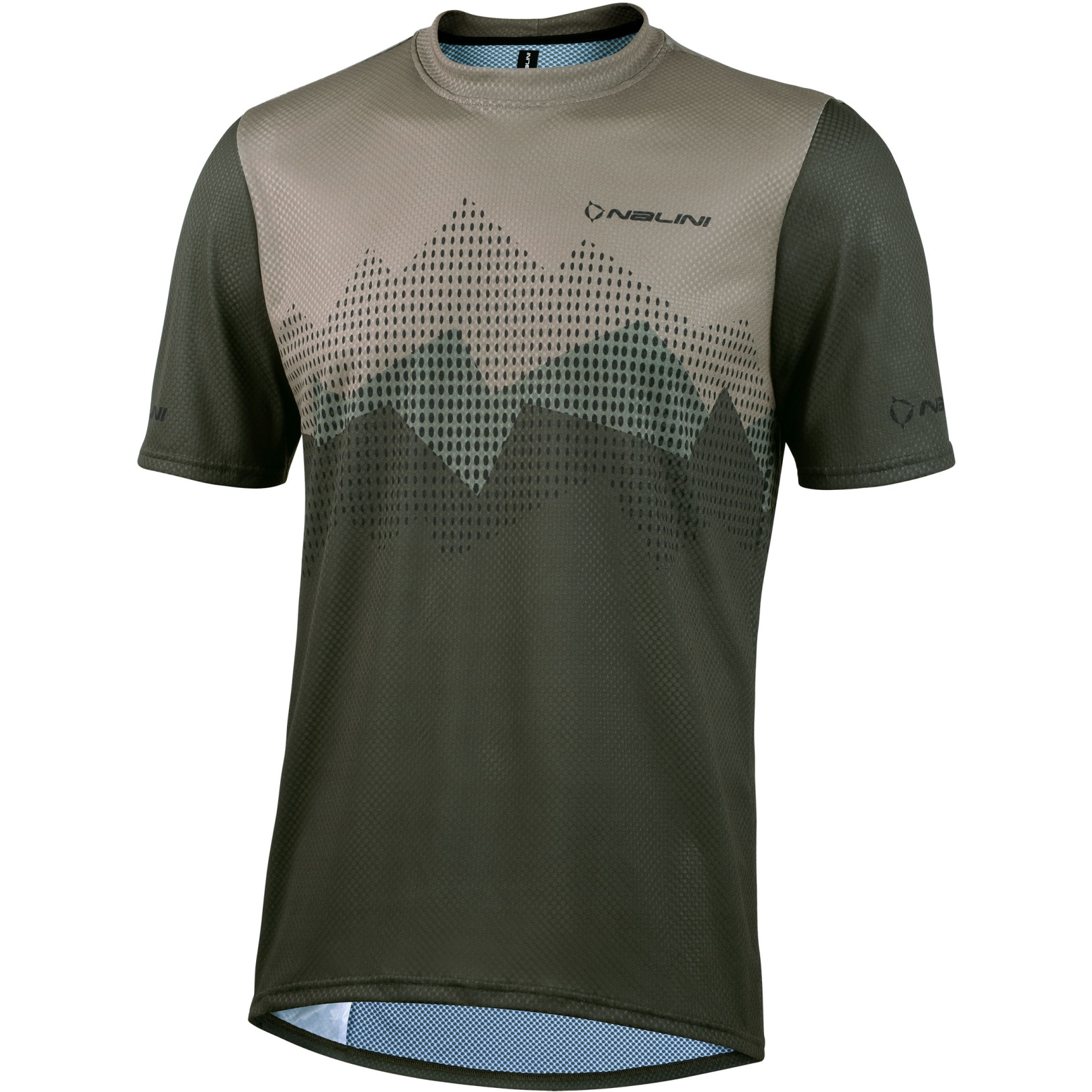 Picture of Nalini Single Track Shirt Men - verde olive 4400