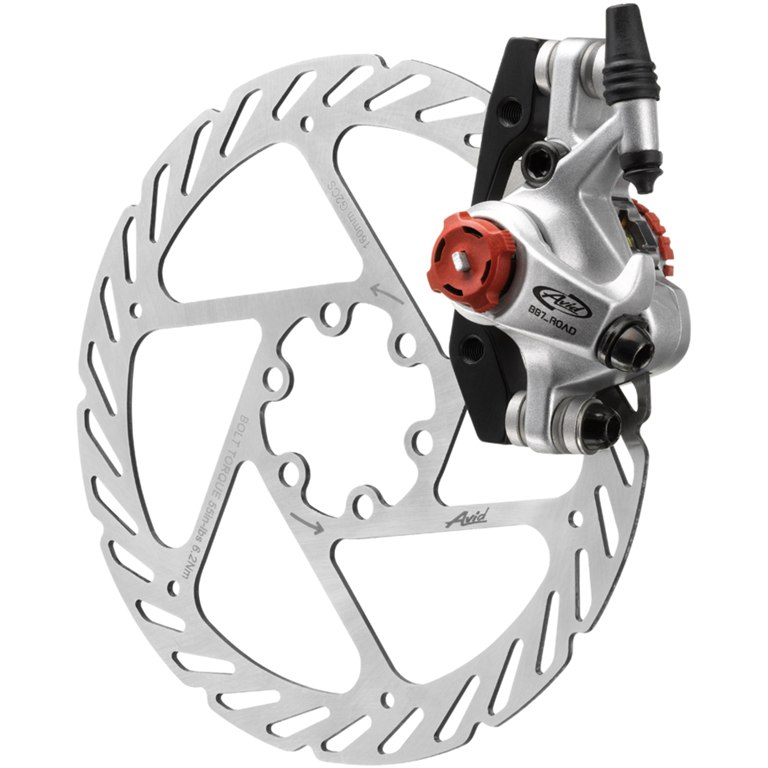 Picture of Avid BB7 Road Mechanical Disc Brake Caliper (CPS) - incl. Adapter and Disc