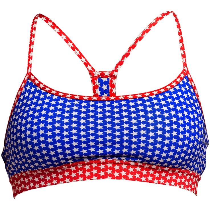 Produktbild von Funkita Swim Crop Bikini Top Damen - Starlight