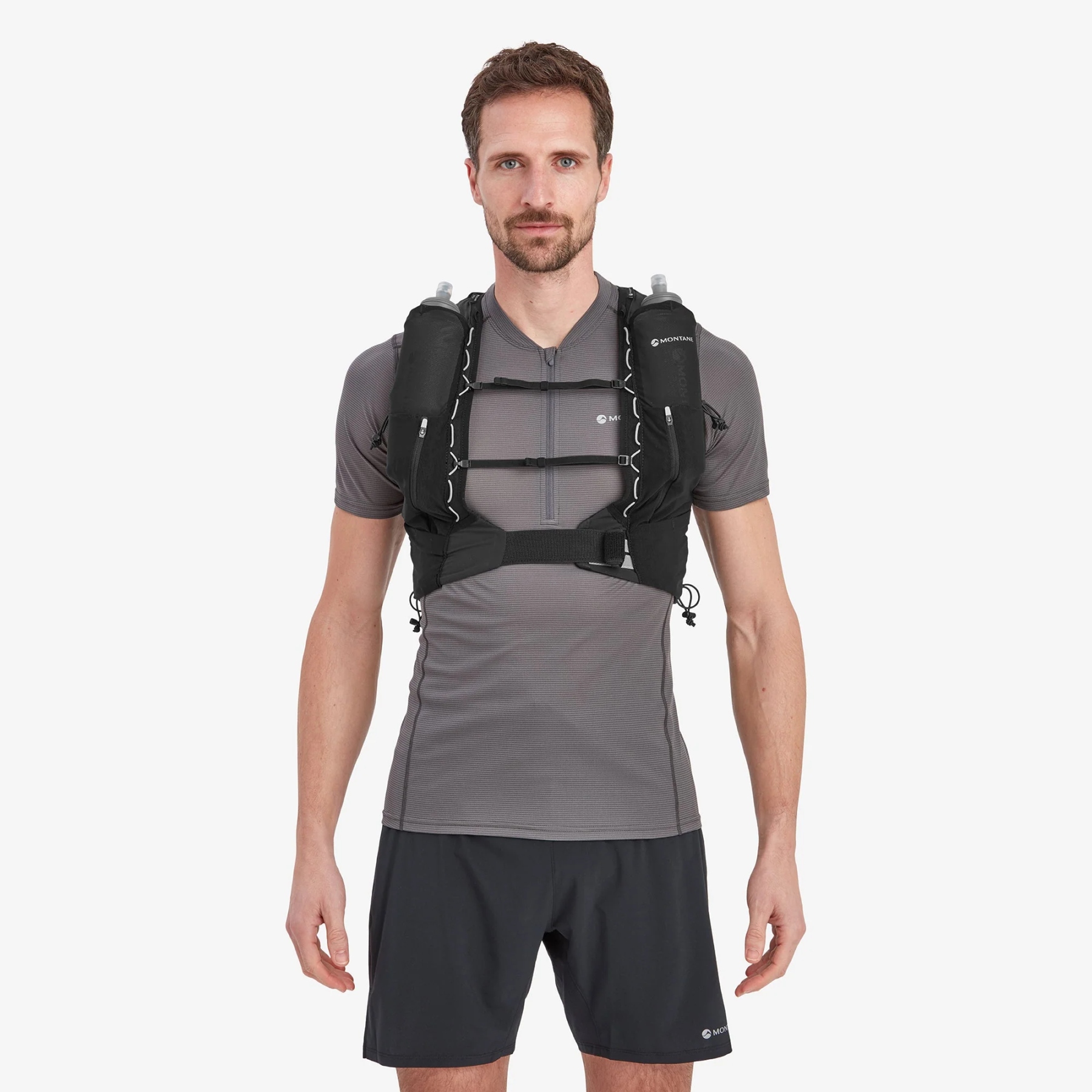 Montane Chaleco Hidratación Trail Running - Gecko VP 12 + - negro