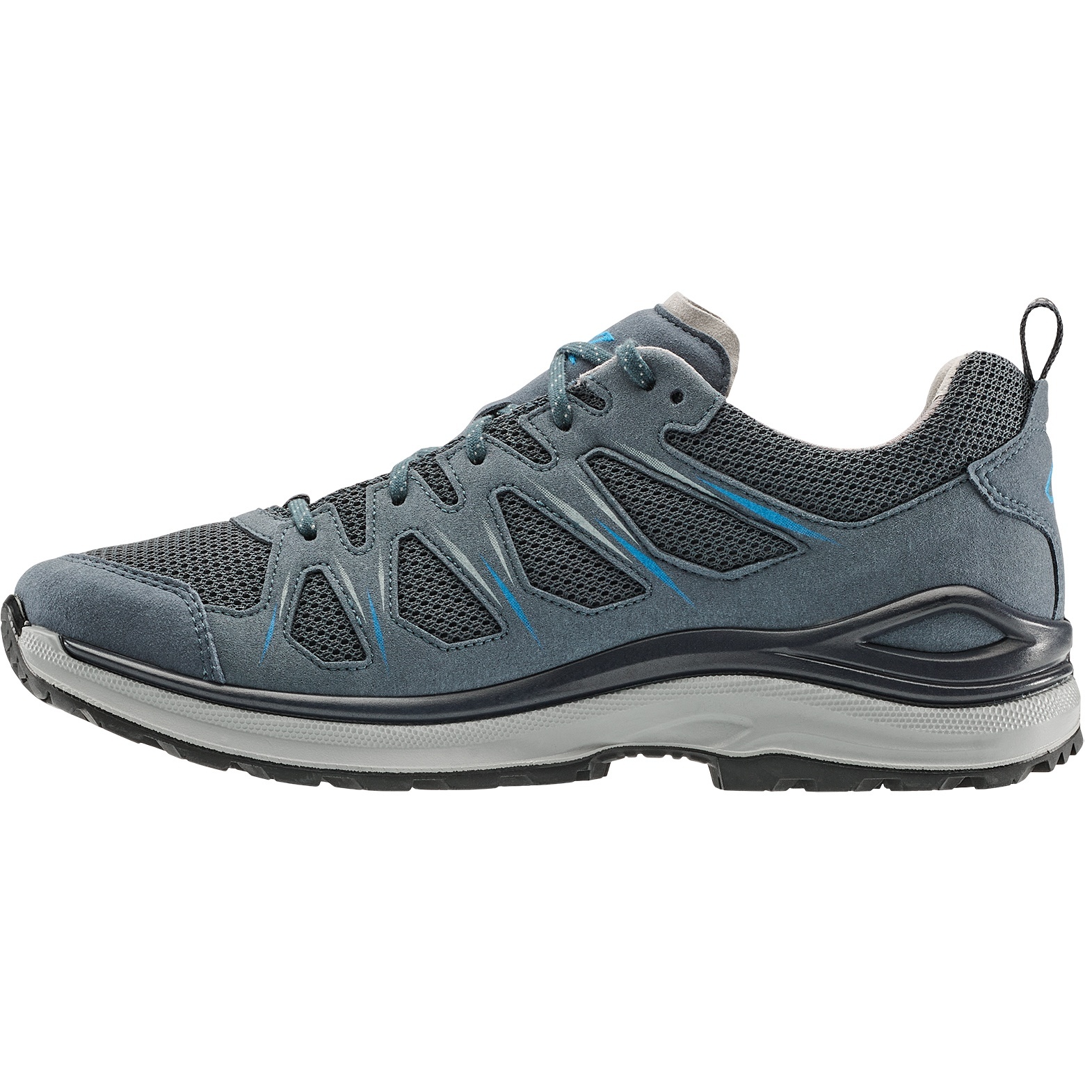LOWA Innox Evo II Lo Shoes Men - steelblue/ocean | BIKE24