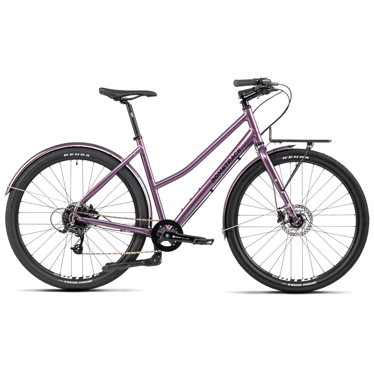 Image of Bombtrack MUNROE LOOP - Women Urban Bike - 2024 - metallic purple