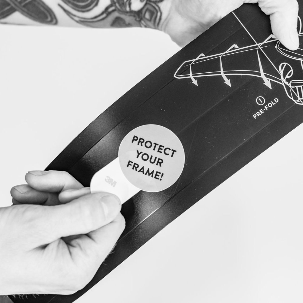 ASS SAVERS Parafango Bici Posteriore Frr-4-blk - Pieghevole, Leggero 50g, Montaggio Senza Attrezzi | Per Strada E Urbana - Foto 2