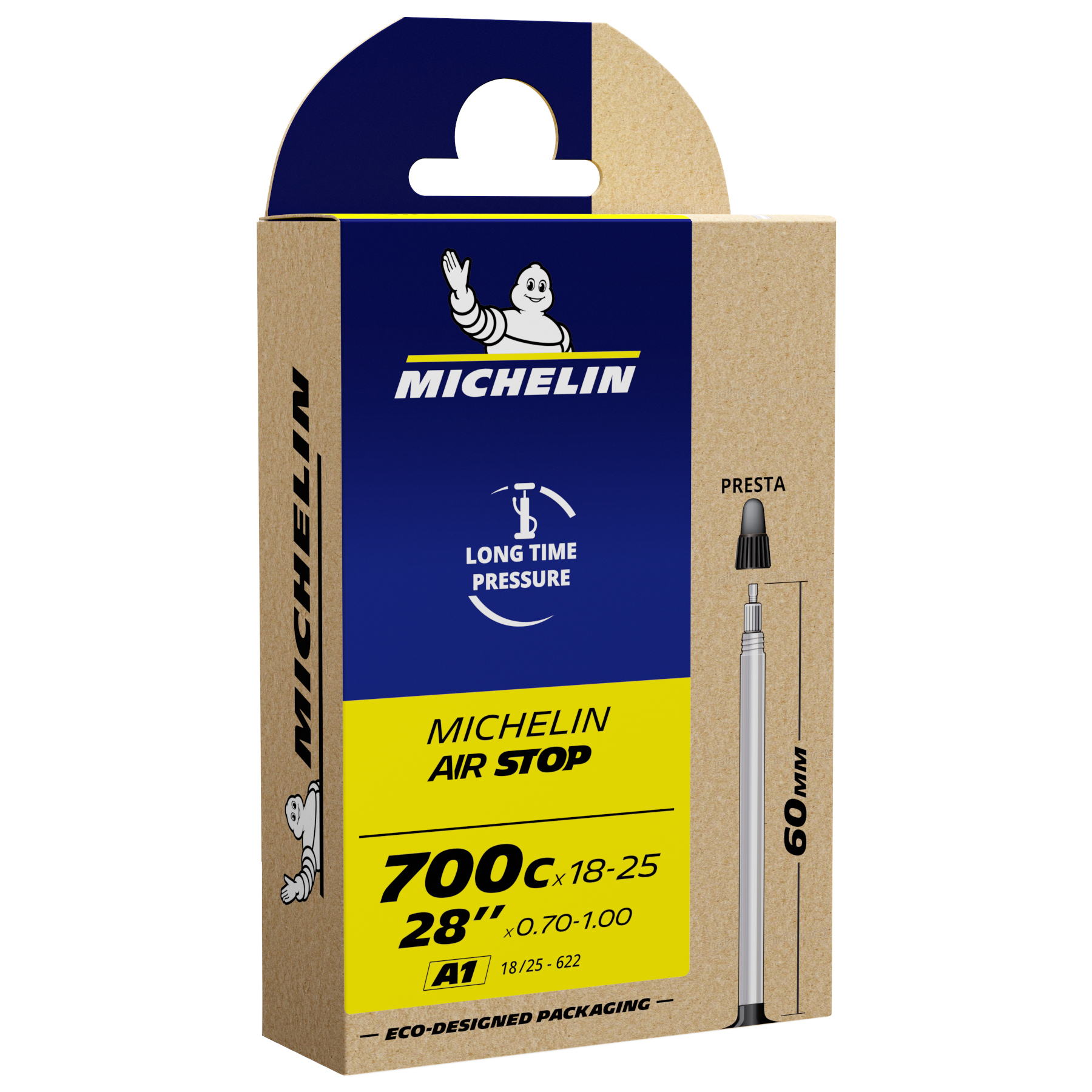 Picture of Michelin Air Stop Inner Tube - 28&quot; | Road | 18-25mm