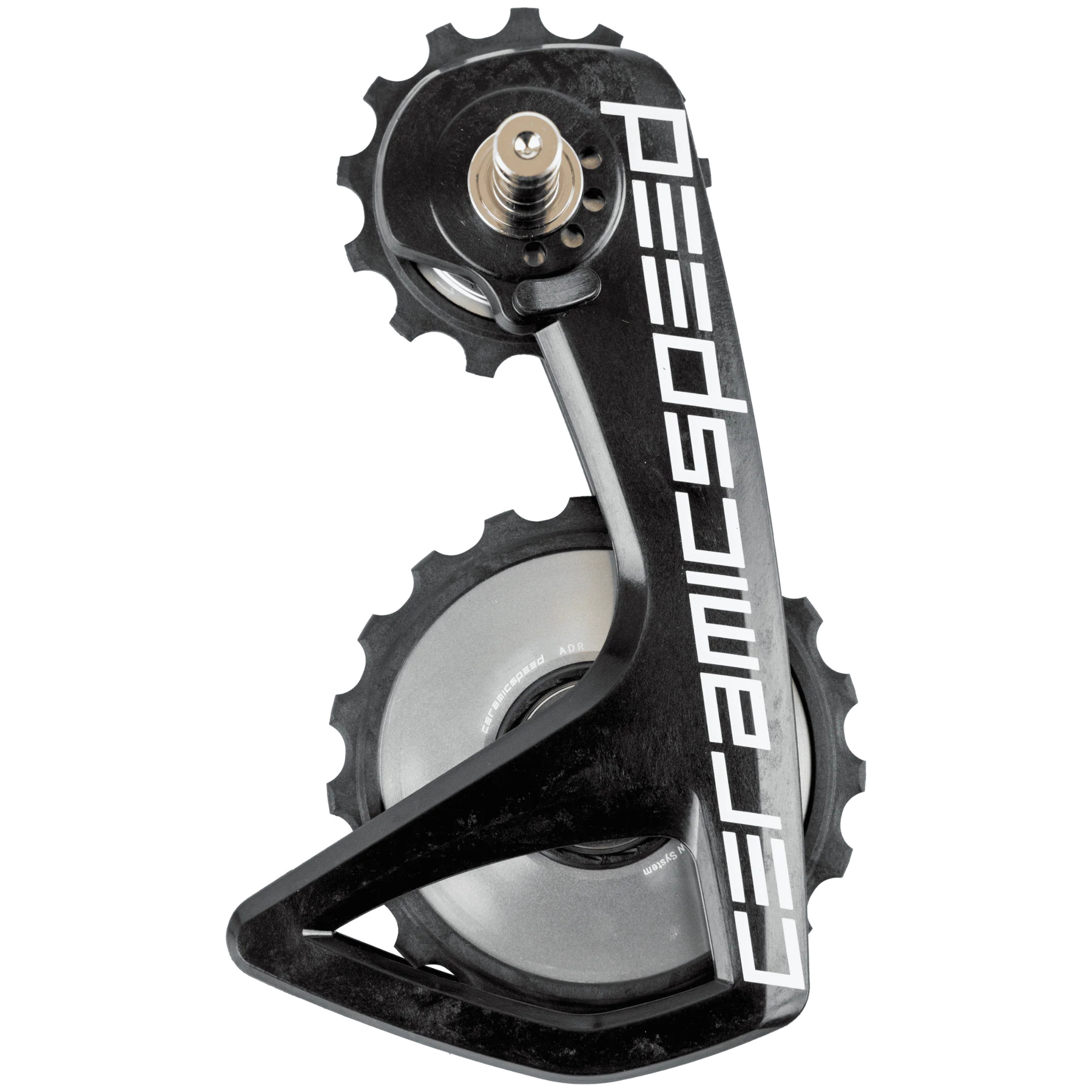 Система шкивов переключения передач CeramicSpeed OSPW RS - Alpha Disc | для Shimano 105 Di2 (R7150) - серебристый | Team Edition