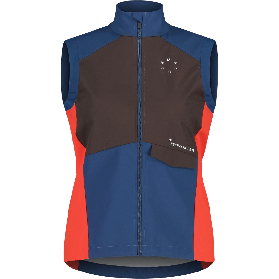 Produktbild von Maloja BärenkopfM. Nordic Hybrid Softshell Weste Damen - midnight multi 8618