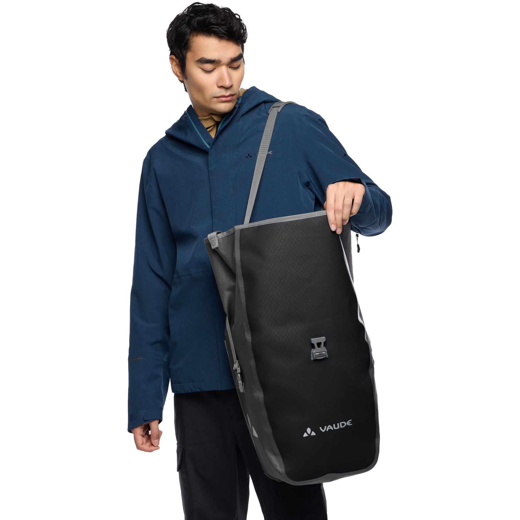 Vaude Aqua Back Fahrradtasche (Paar) - 2x24L - schwarz | BIKE24 AT