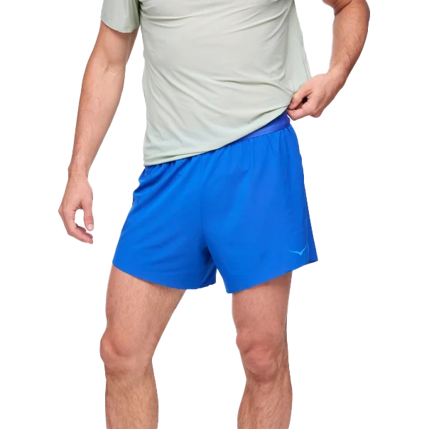 Productfoto van Hoka Glide 5&quot; Shorts met Slip Heren - ultramarine