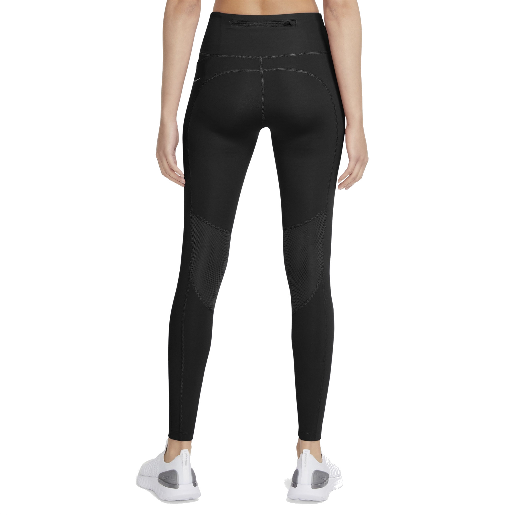 Nike Performance EPIC FAST - Leggings - black/silver/black 