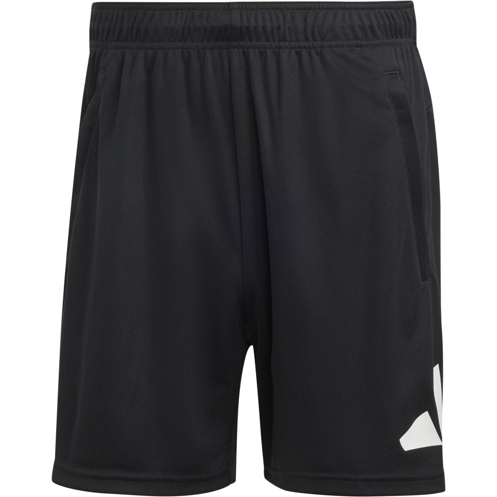 adidas Train Essentials Logo 9 Shorts Men black white IB8121 BIKE24