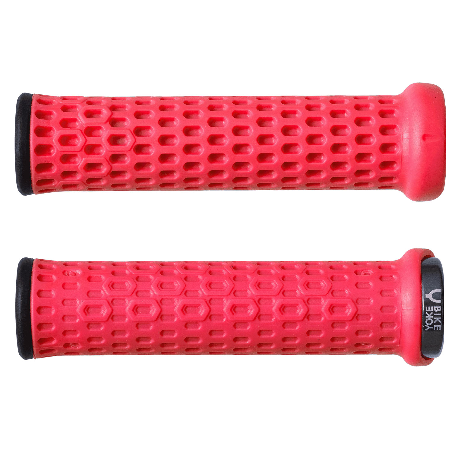Produktbild von BikeYoke Grippy Lock-On Lenkergriffe - rot