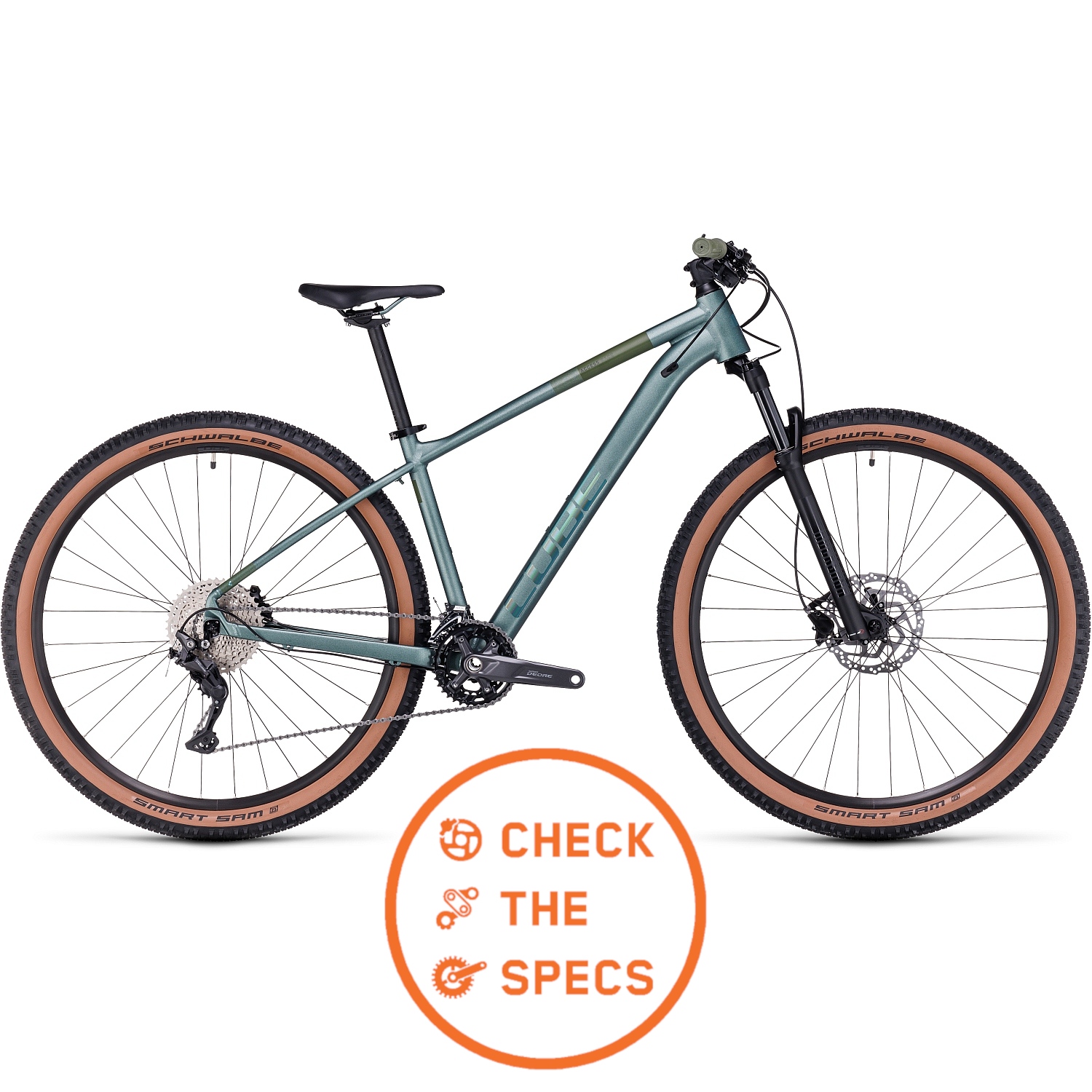 Image of CUBE ACCESS WS Race - Women Mountainbike - 2023 - sparkgreen / olive A01