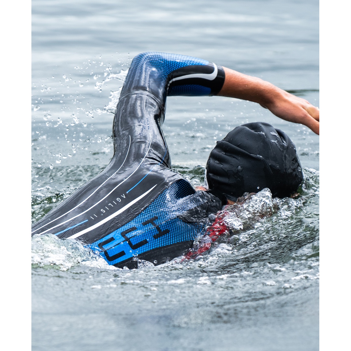 HUUB Design Agilis II Wetsuit Men - metallic blue | BIKE24