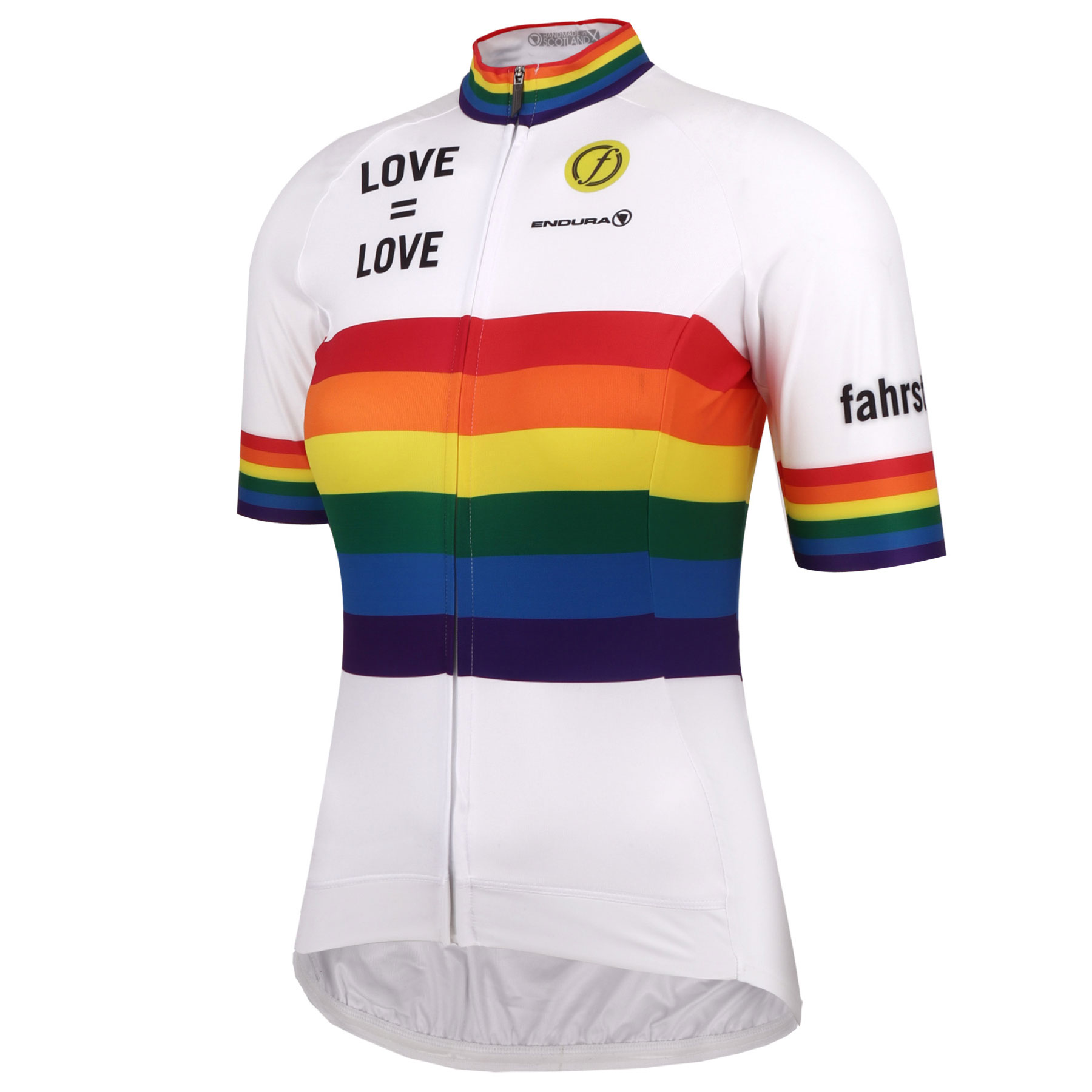 Picture of Endura Women&#039;s Pro SL Short Sleeve Jersey - Special Edition - Love is Love