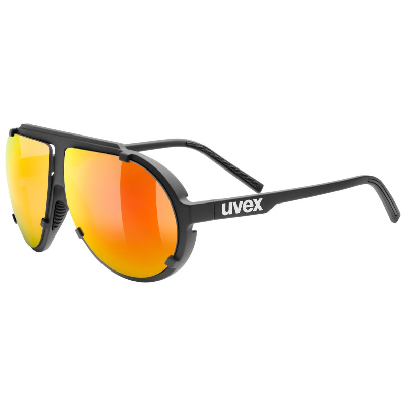Produktbild von Uvex esntl pina Brille - black matt/mirror red