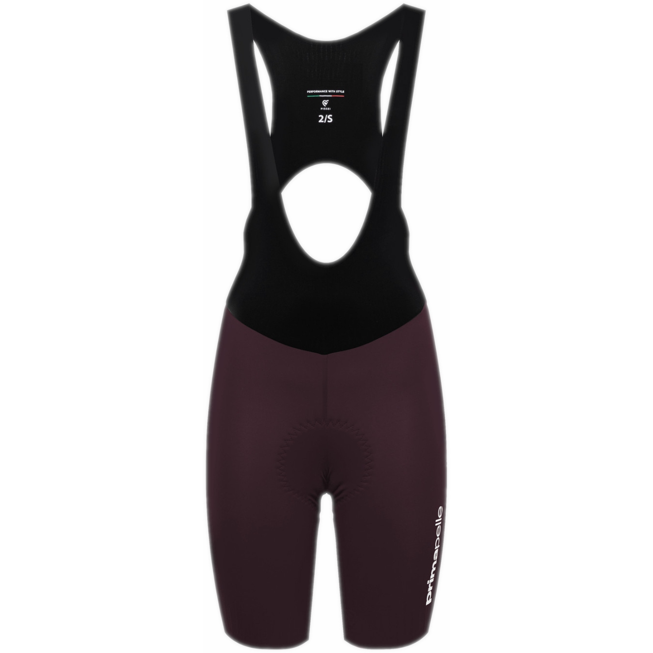 PISSEI Primapelle Bib Shorts Women - Plum | BIKE24