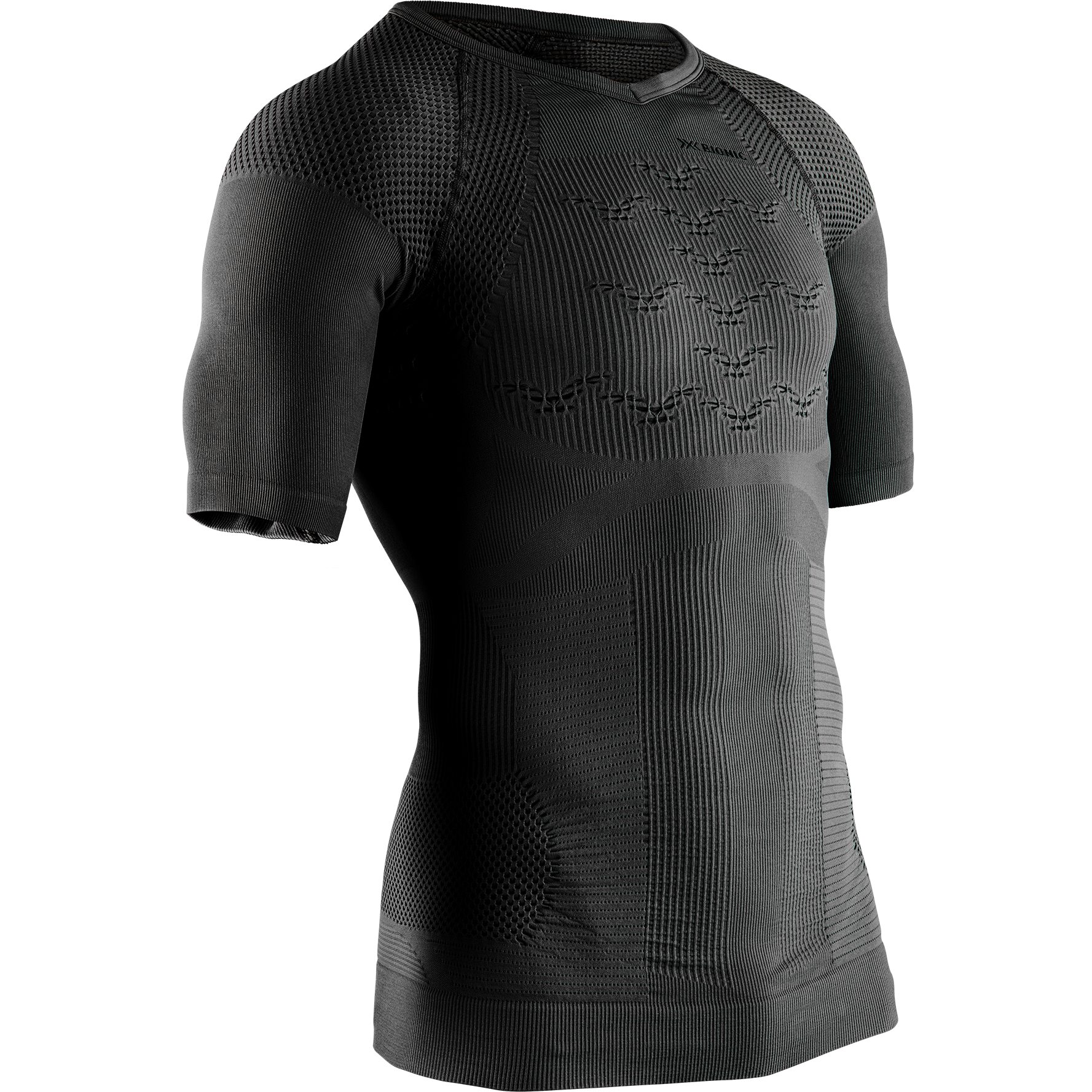 Picture of X-Bionic X-Plorer Energizer 4.0 Short Sleeve Shirt Men - black/anthracite