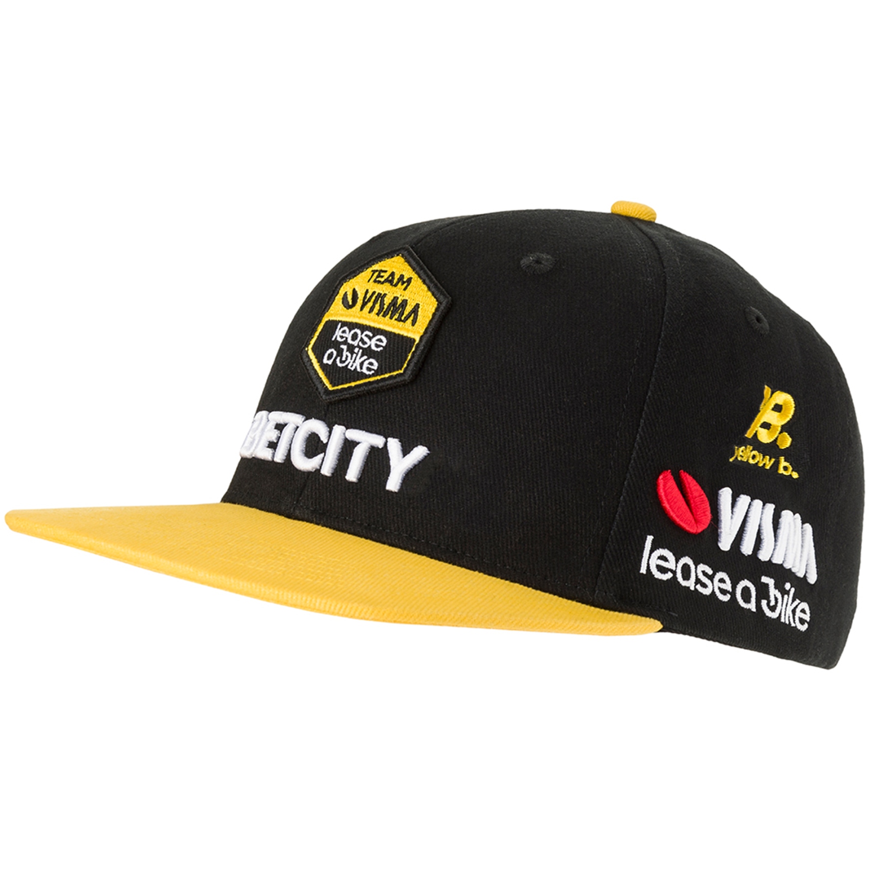 Produktbild von RAPidGEAR Team Visma | Lease a Bike Podium Flat Cap 2025 - schwarz