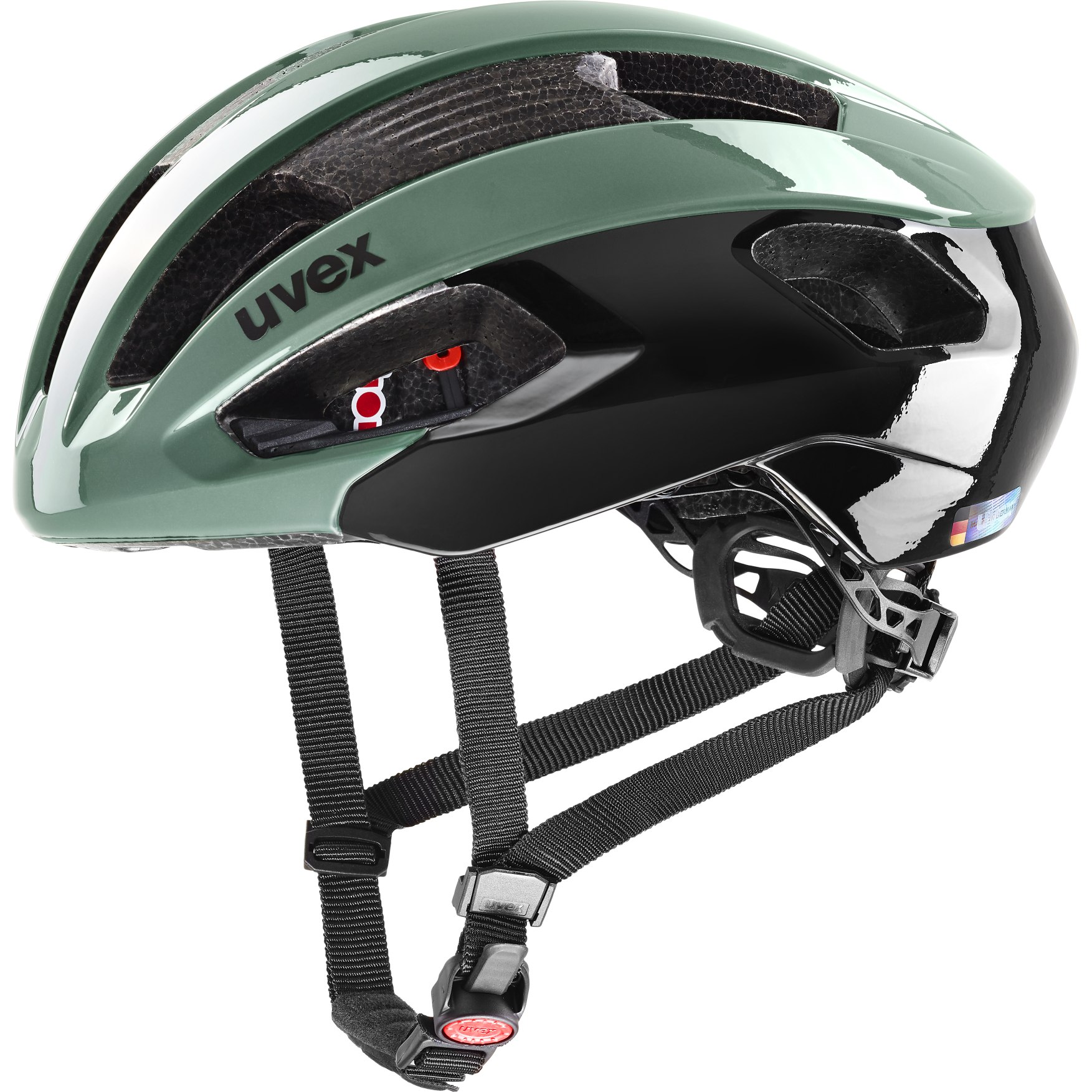 Picture of Uvex rise Helmet - moss green-black