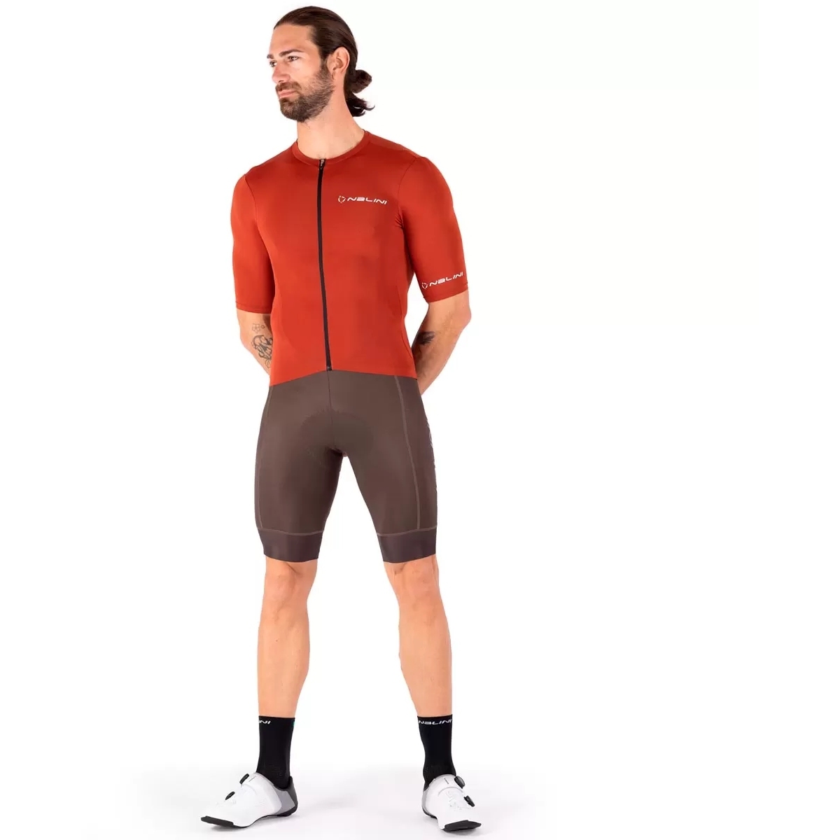 Maillot Cycliste Nalini Homme Noir Taille XL – Zip Intégral, Livraison Offerte