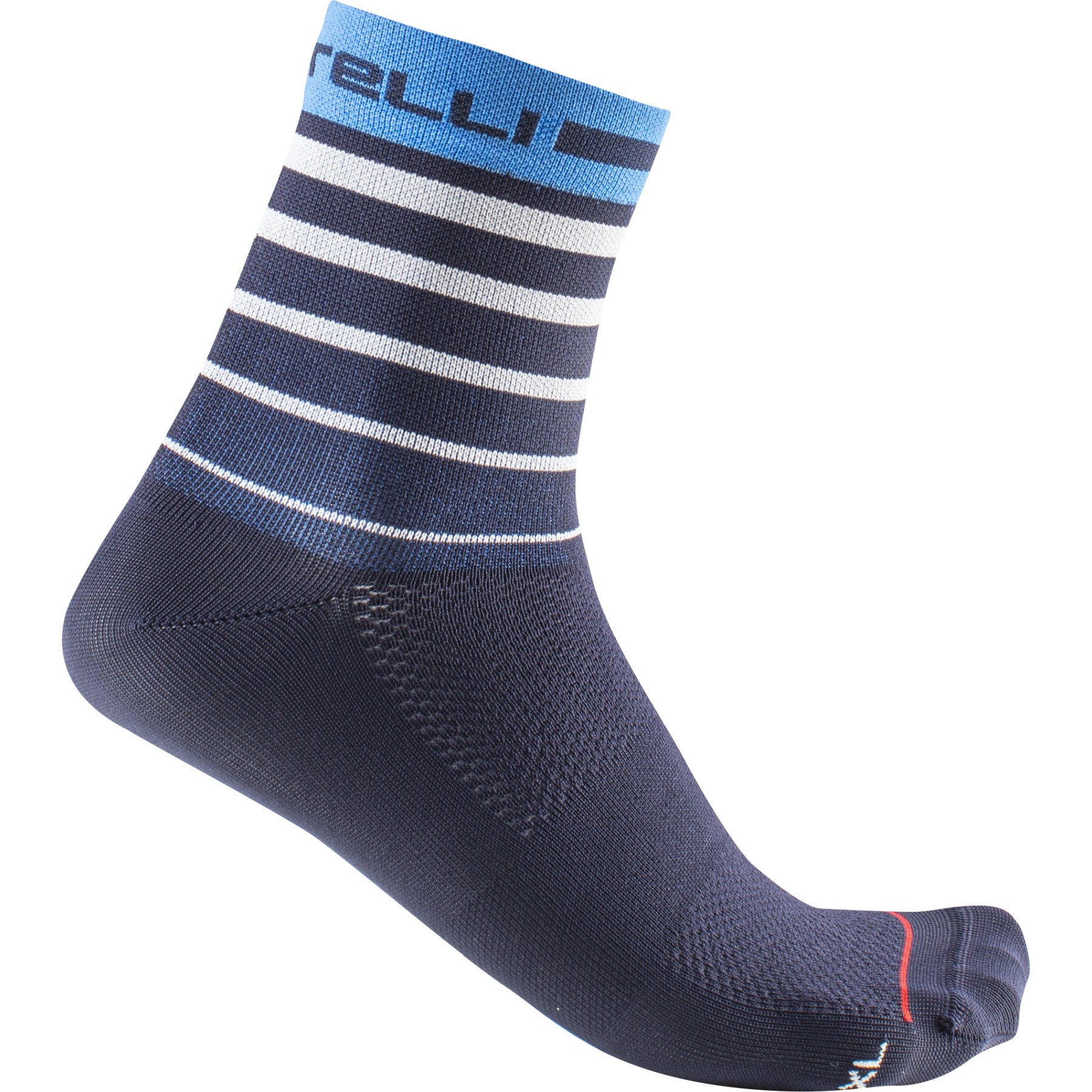 Picture of Castelli Speed Strada 12 Socks - belgian blue 424