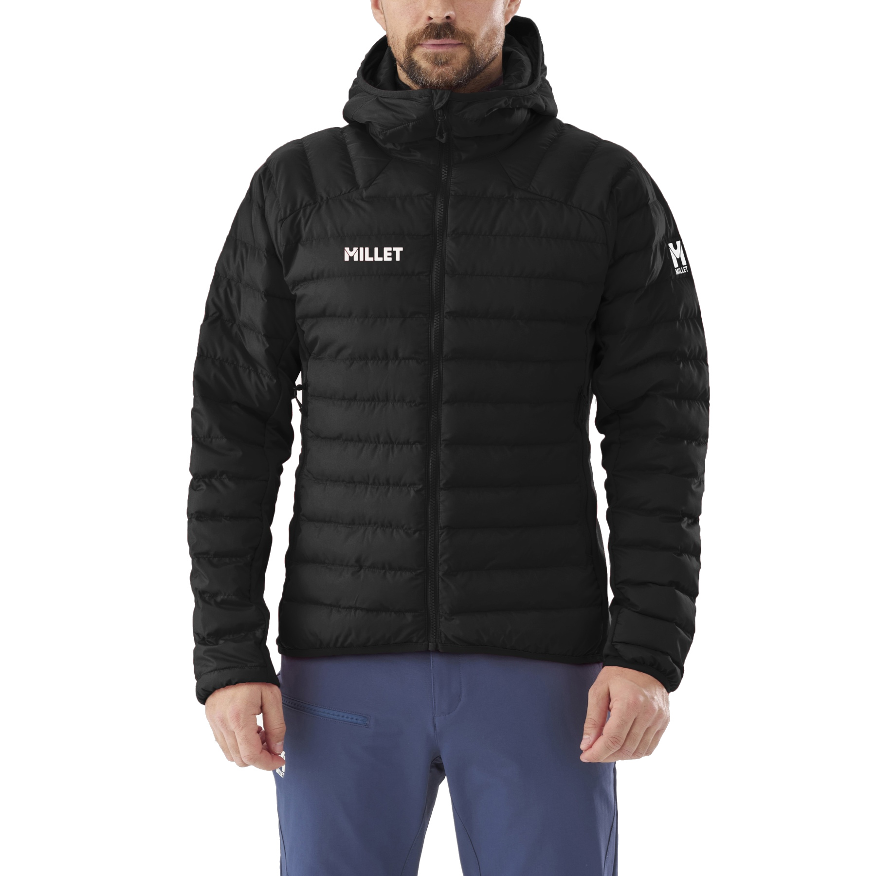 Millet Fitz Roy Warm Hooded Insulation Jacket Men - Black | BIKE24
