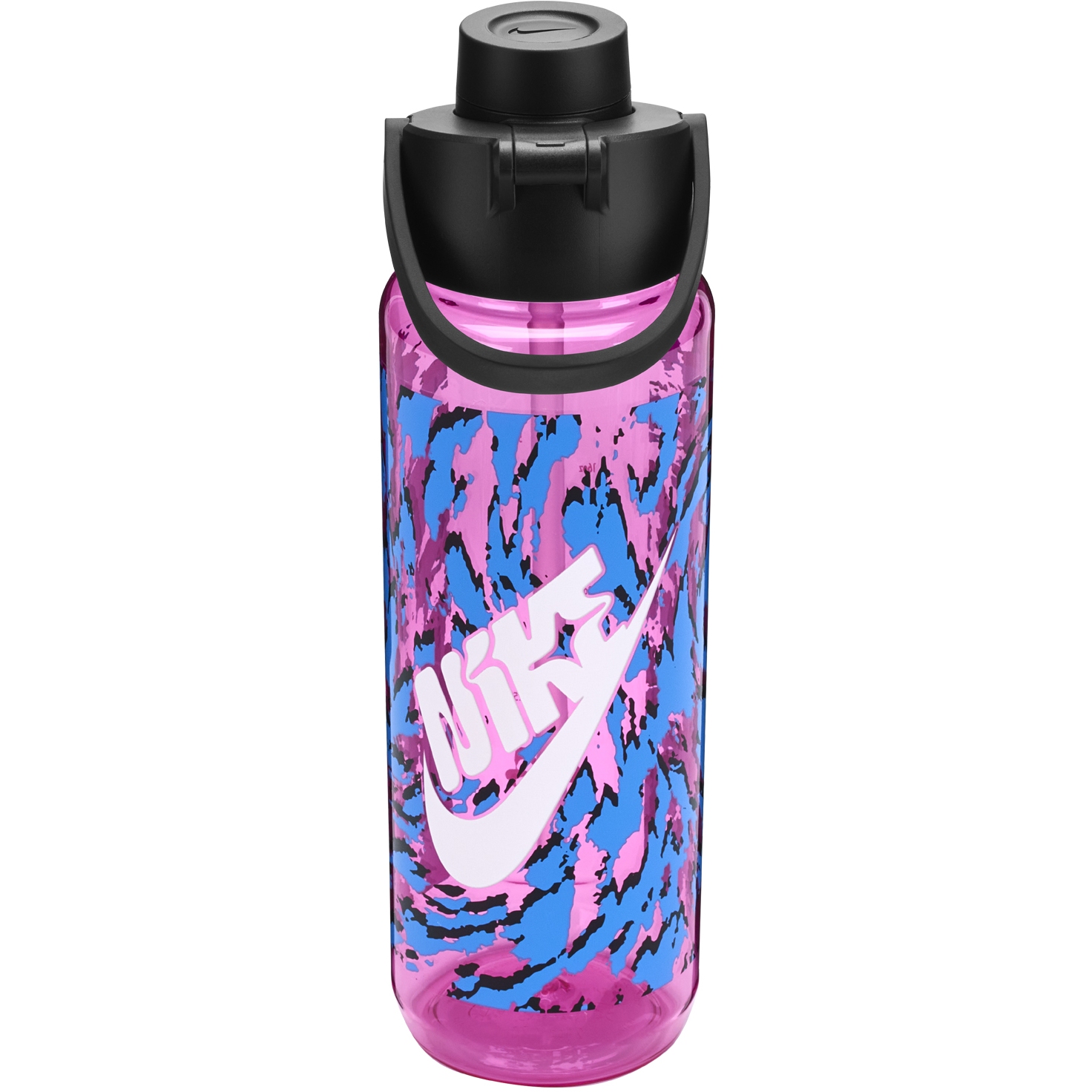 Produktbild von Nike Tritan Renew Recharge Trinkflasche 24 oz / 709ml - playful pink/black/white 660