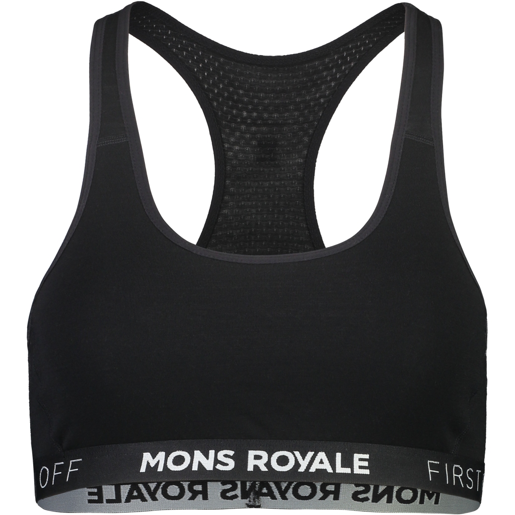 Produktbild von Mons Royale Sierra Damen Sport BH - schwarz