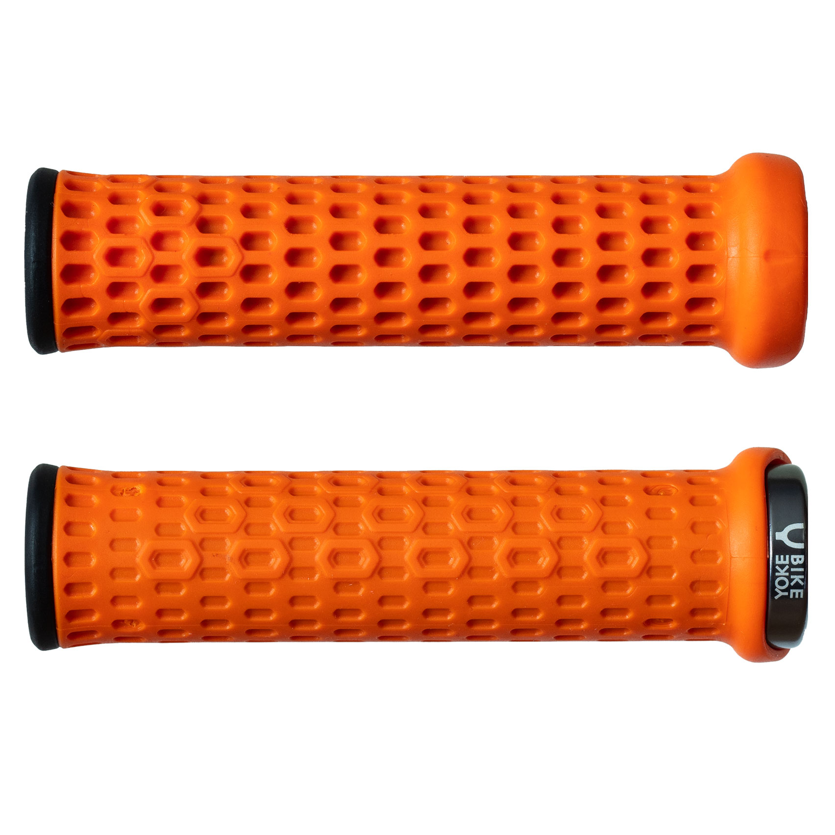 Produktbild von BikeYoke Grippy Lock-On Lenkergriffe - orange