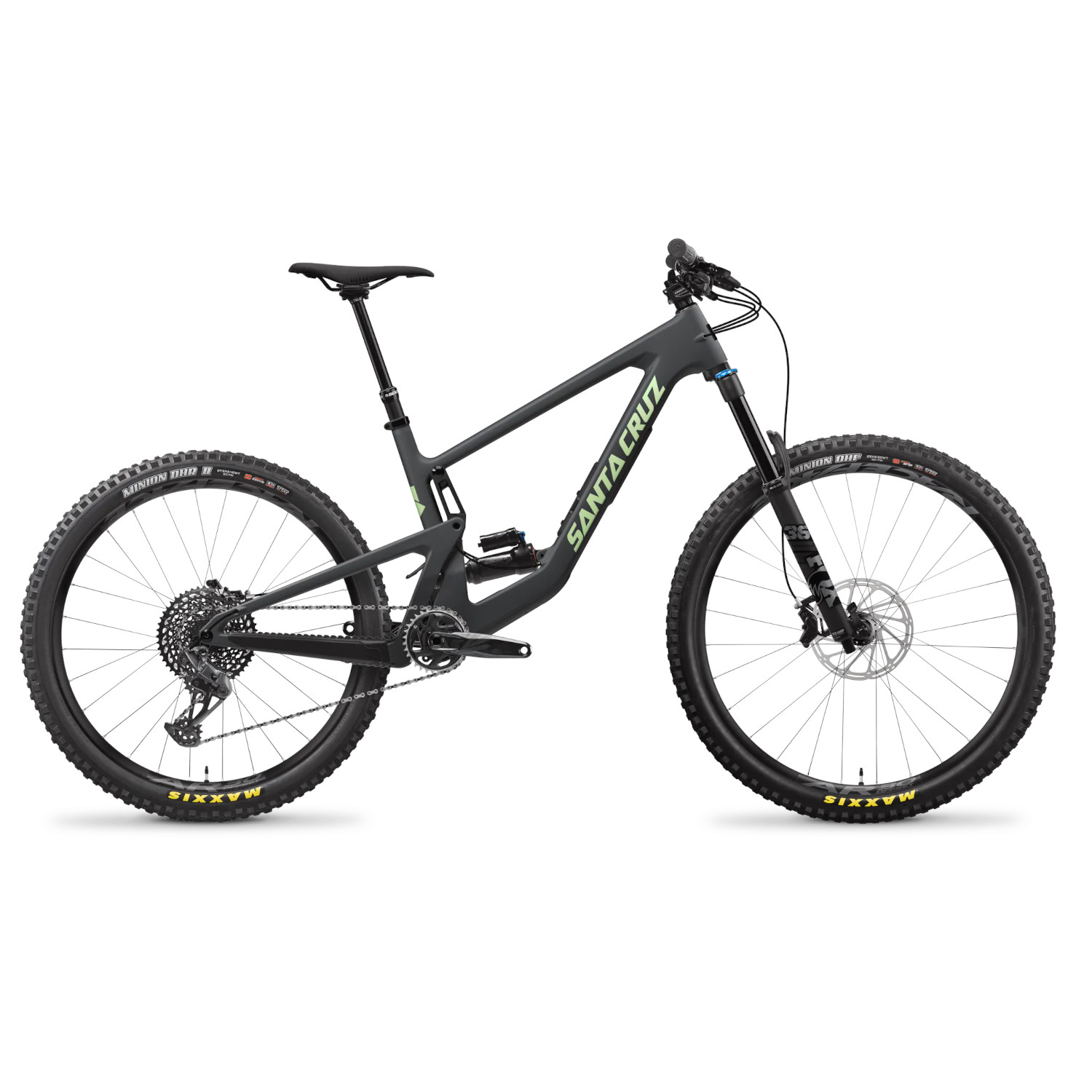 Picture of Santa Cruz BRONSON 4.1 C S MX - Carbon Mountain Bike - 2023 - matte black